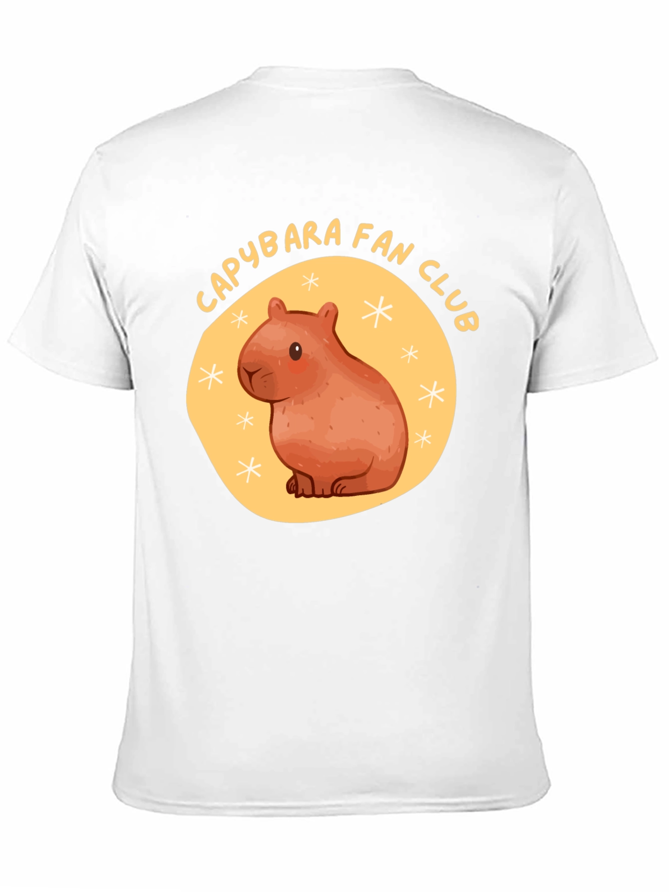 Black Capybara Fan Club Graphic Tee view 11