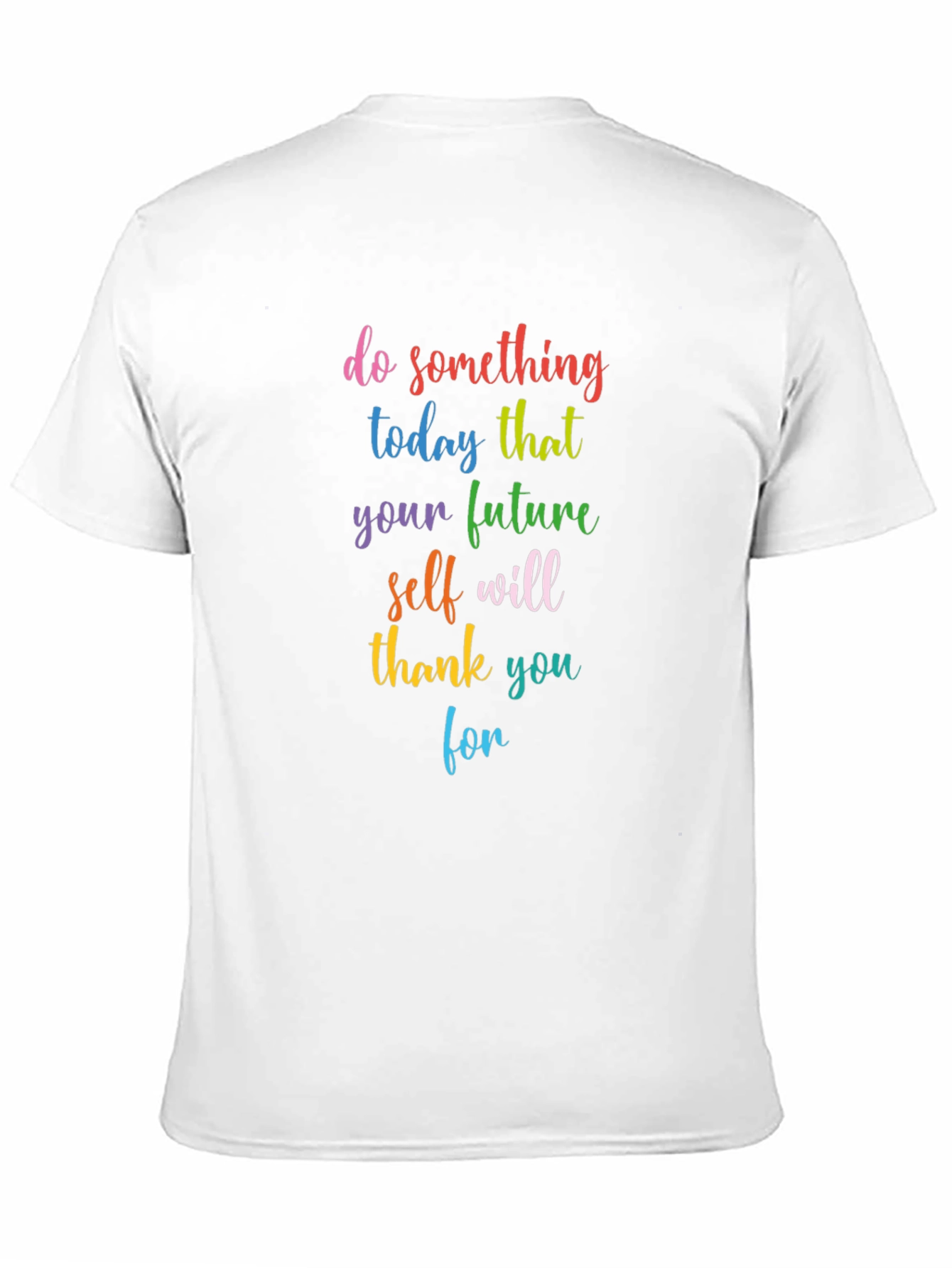 Black Inspirational Quote Graphic Tee - Do Something Today view 11