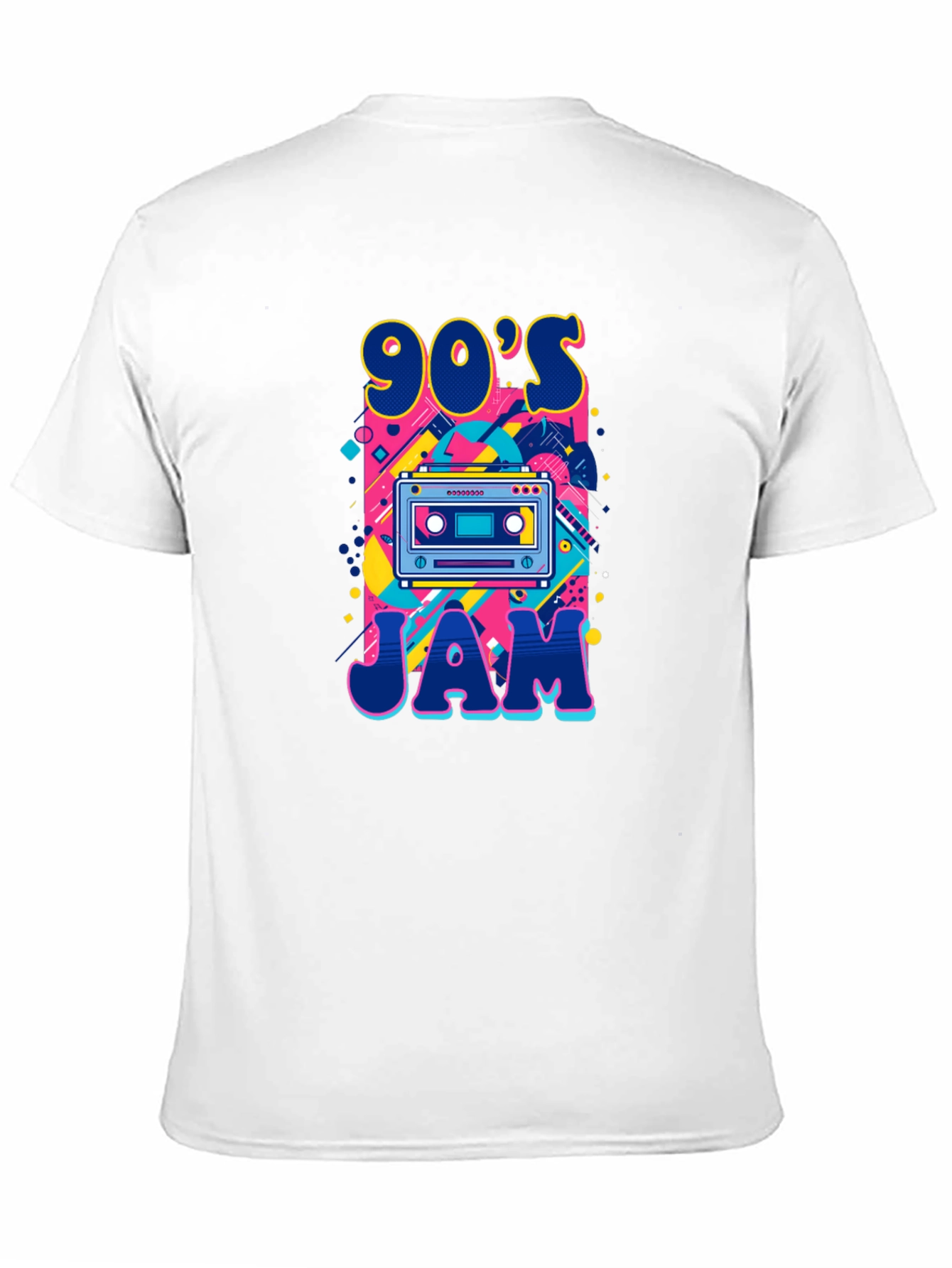 90's Jam Cassette Tape Retro Graphic T-Shirt - 11