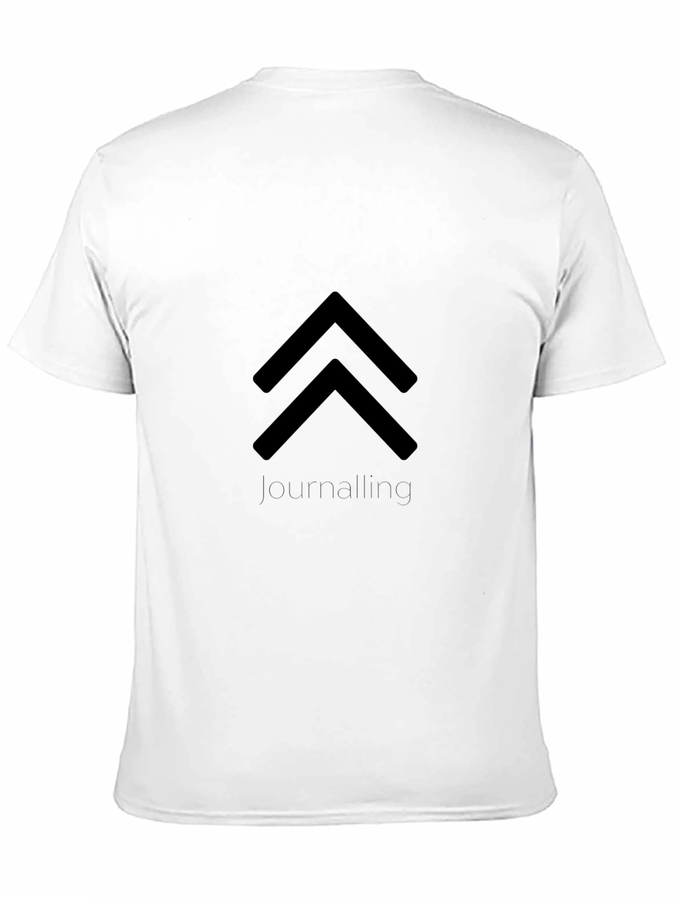 Black Minimalist Black Arrow Tee view 11