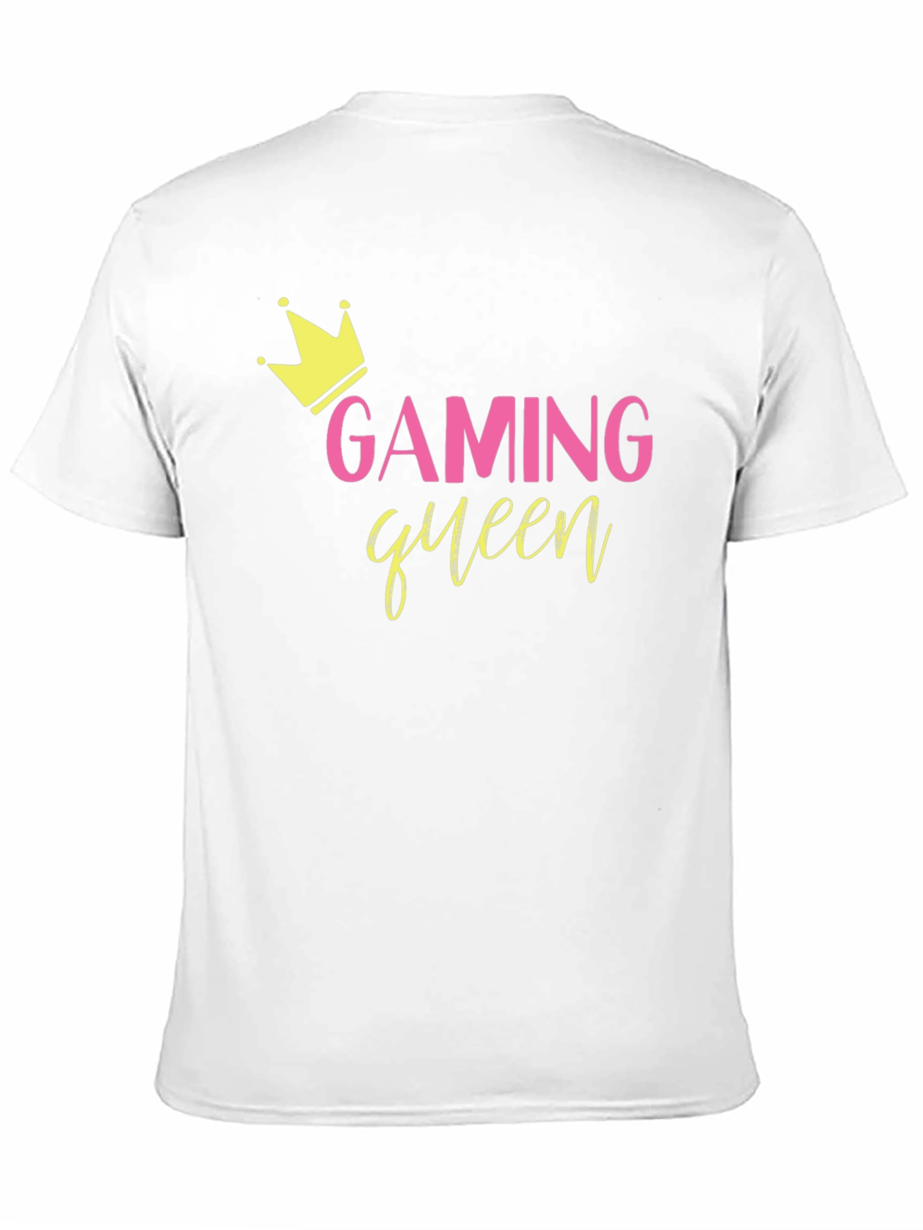 Black Gaming Queen Black T-Shirt view 11