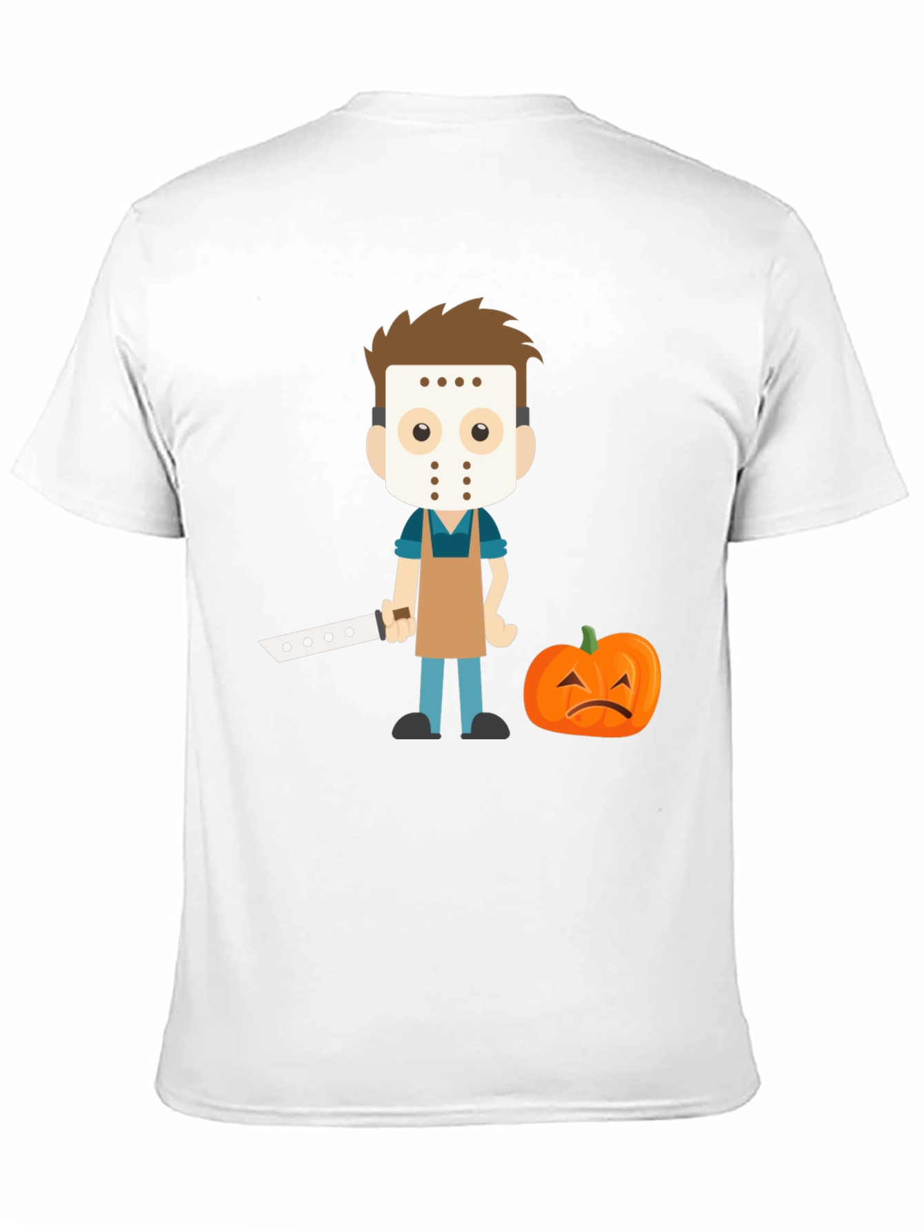 Black Halloween Cartoon Graphic Tee view 11