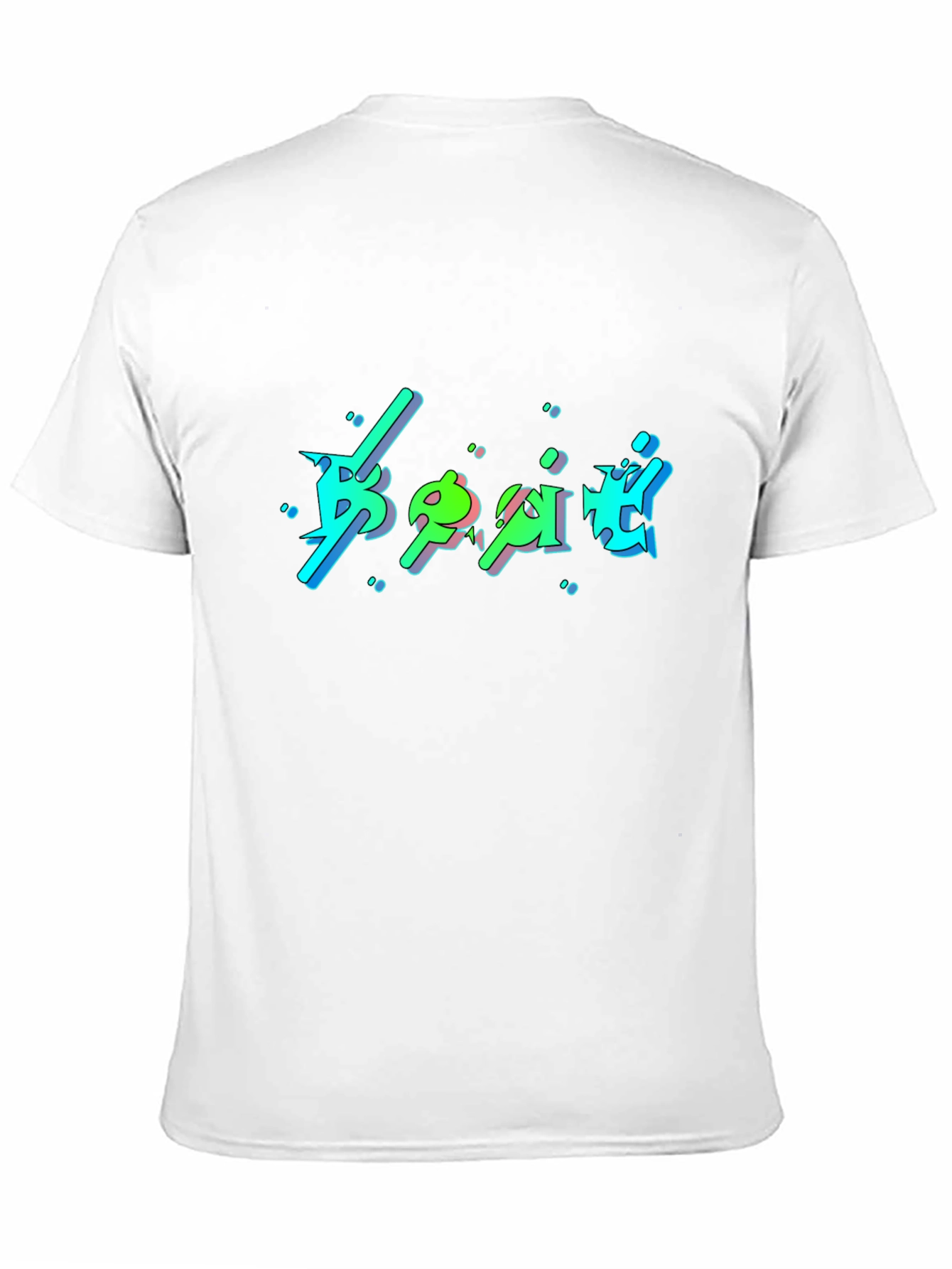 Black Cool Graphic Print Black T-Shirt view 11