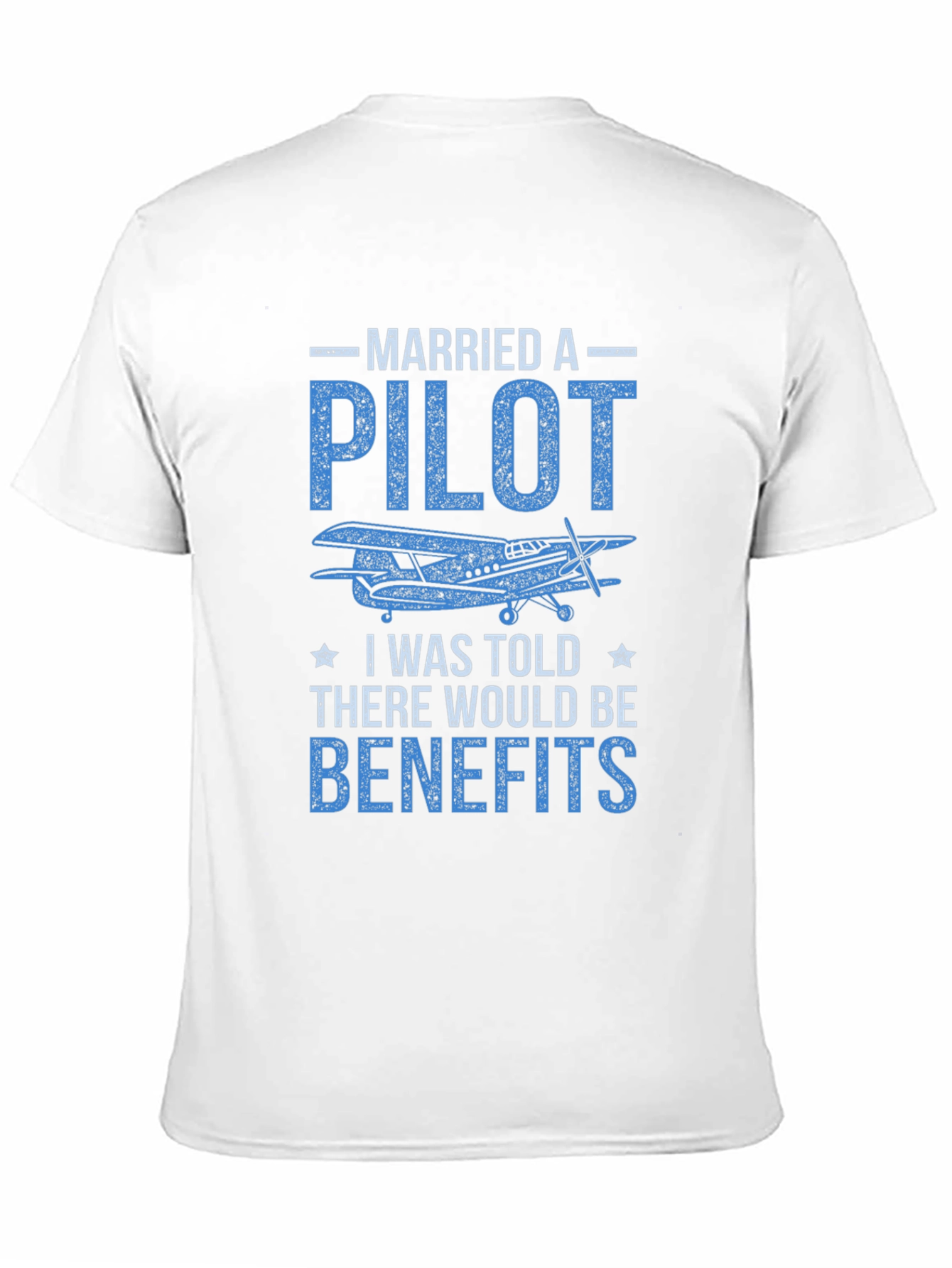 Black Married a Pilot T-Shirt view 11