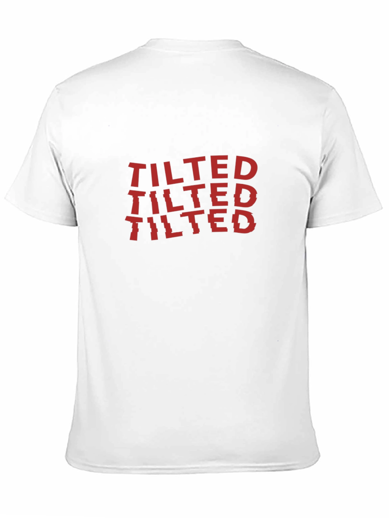 Black Tilted Graphic Tee - Black view 11