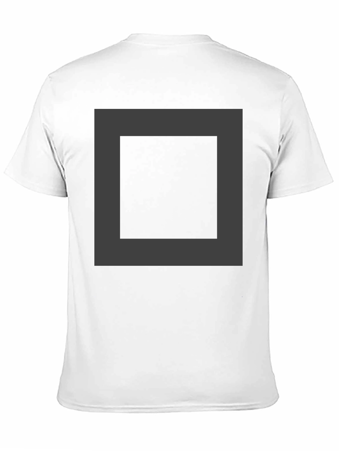 Black Men's Black Crew Neck Short Sleeve T-Shirt view 11