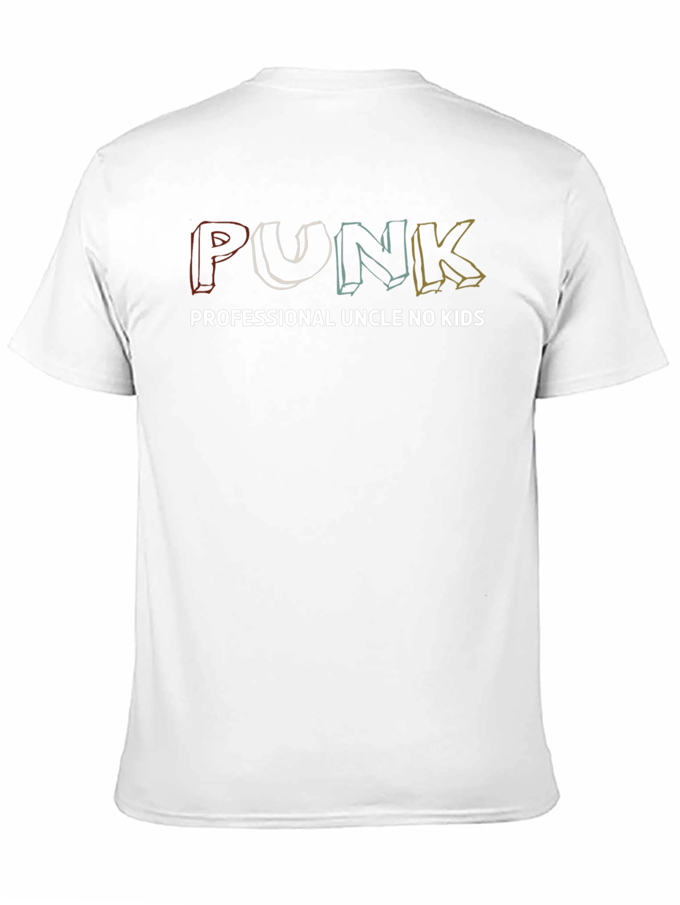 Black Professional Uncle No Kids Graphic T-Shirt view 11