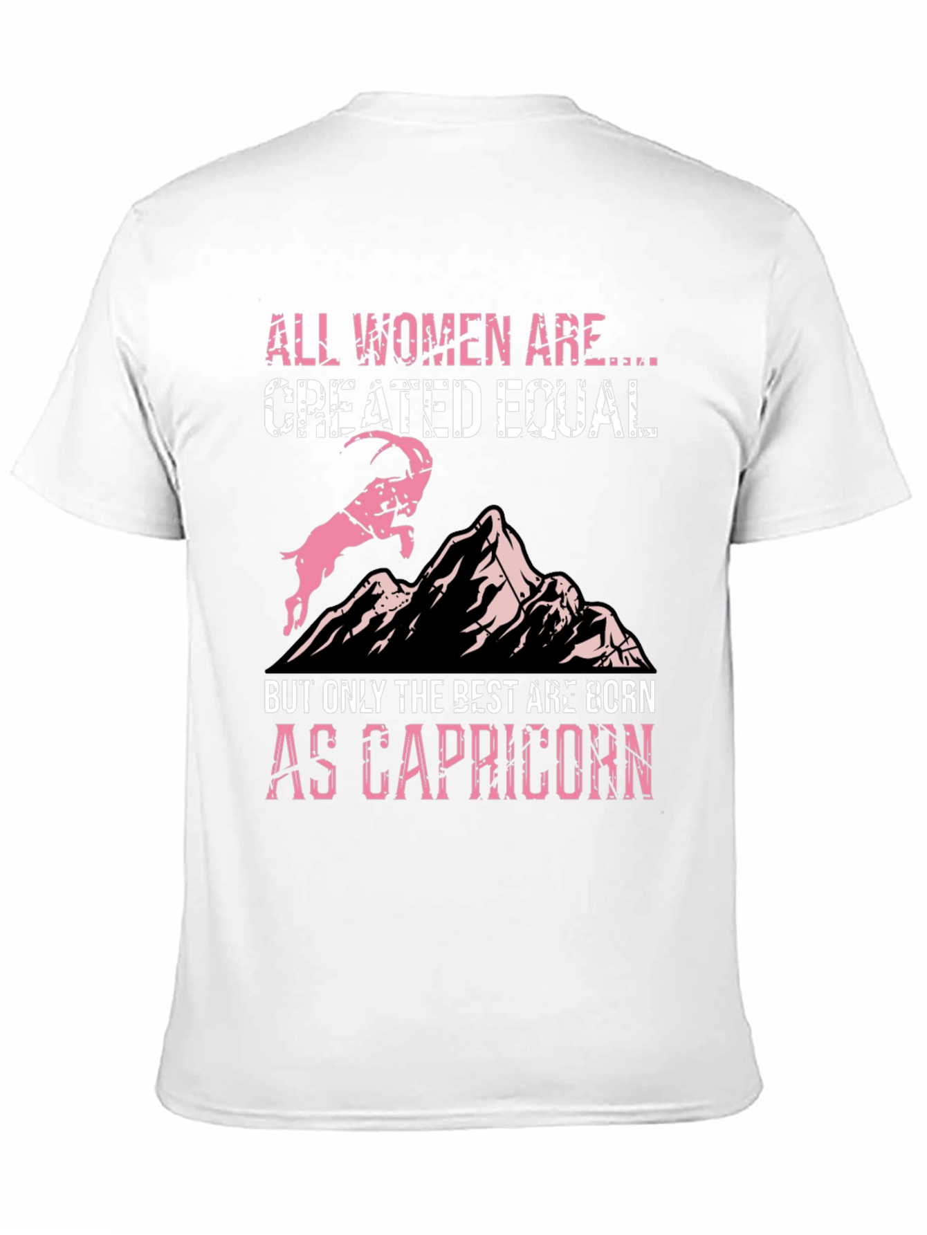 Capricorn Women's Graphic Tee - Zodiac Birthday Shirt - 11
