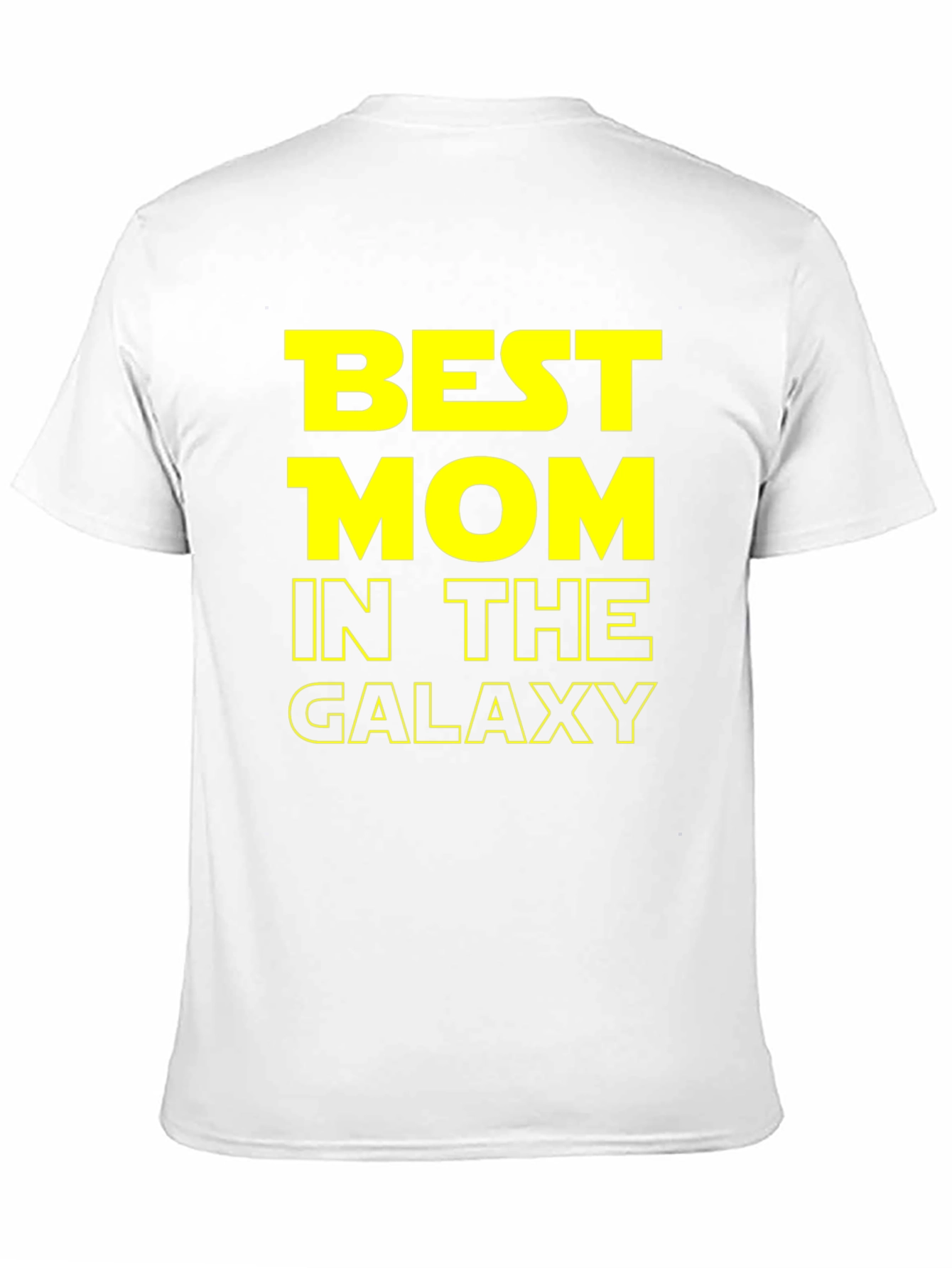 Black Best Mom in the Galaxy Graphic Tee view 11