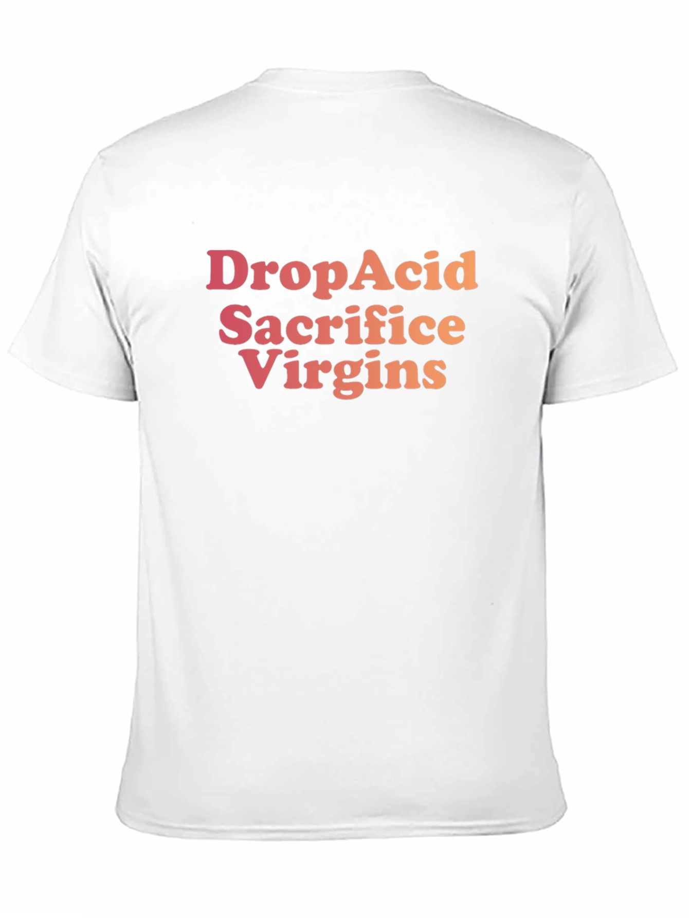 Black Drop Acid Sacrifice Virgins Graphic Tee - Black view 11