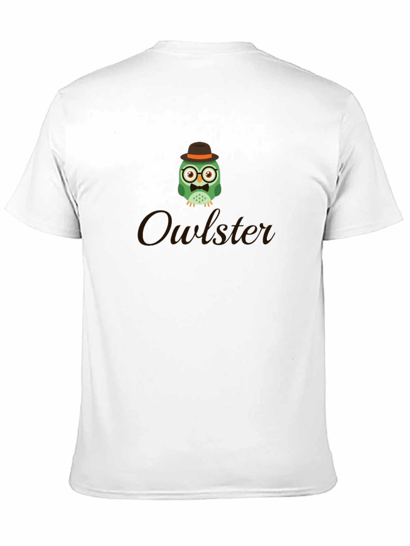 Black Owlster Graphic Tee - Cool Men's Black T-Shirt view 11