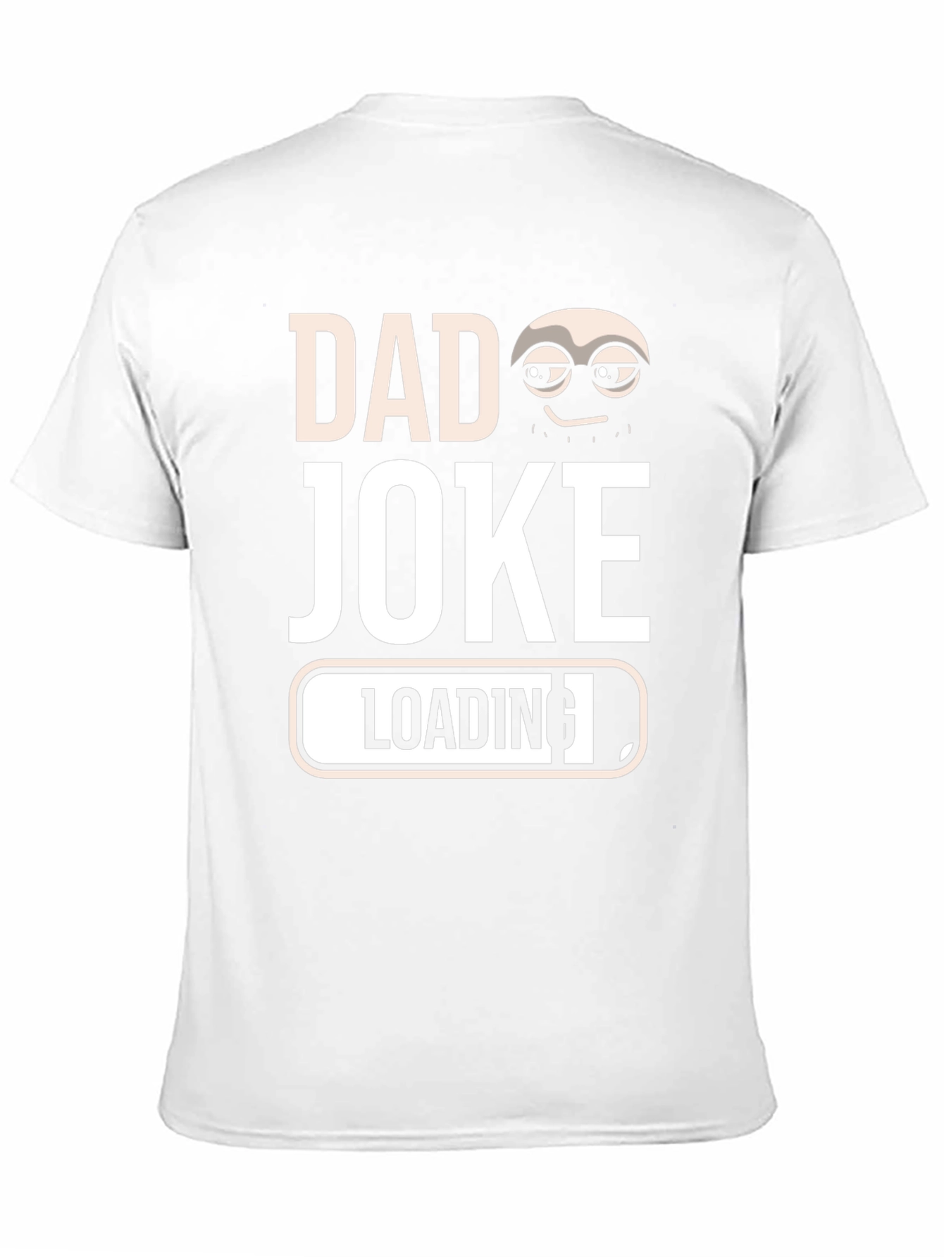Black Dad Joke Loading T-Shirt - Funny Father's Day Tee view 11