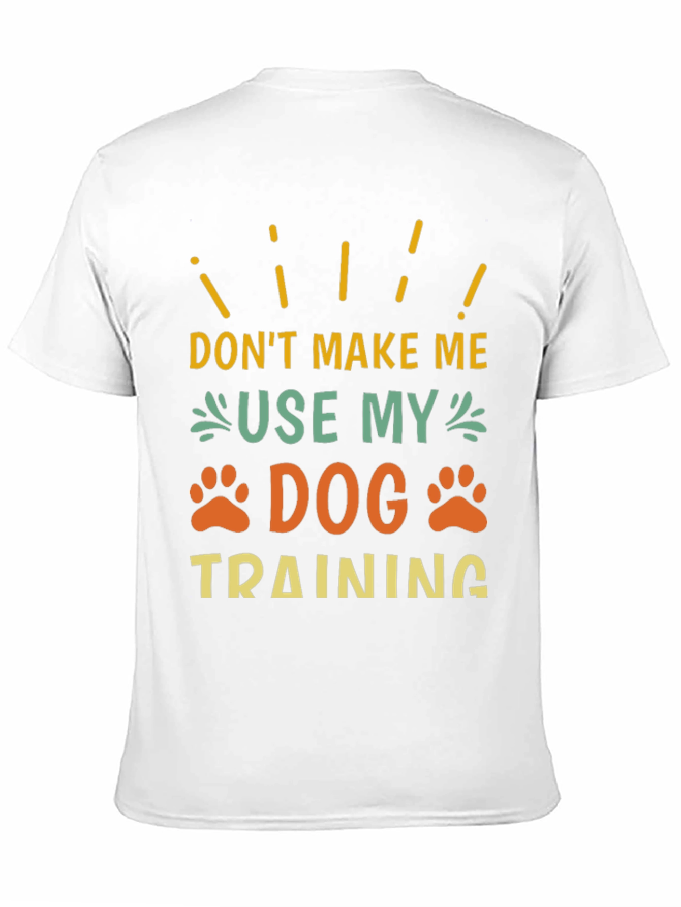 Black Dog Training T-Shirt - Funny Pet Lover Tee view 11