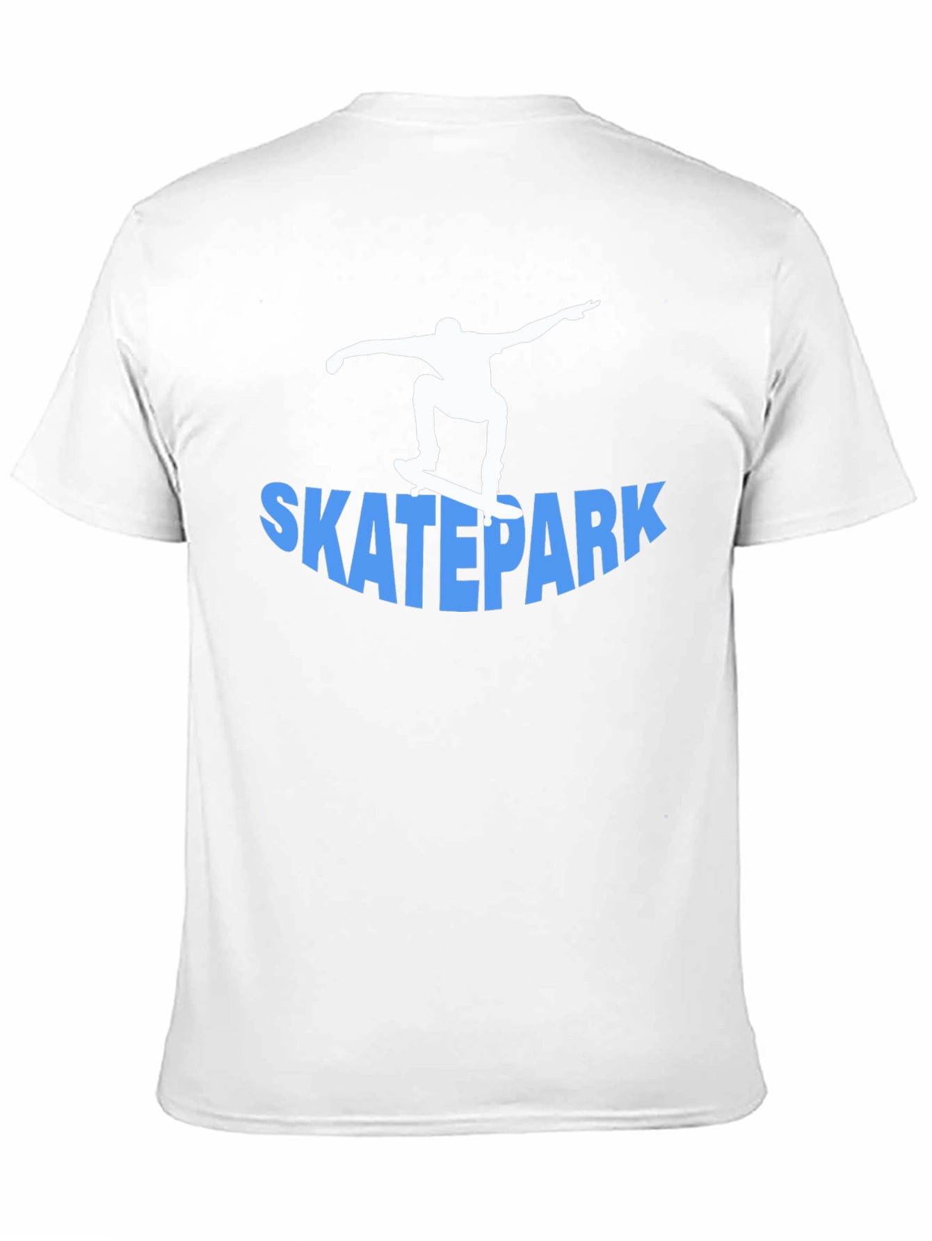 Black Skatepark T-Shirt - Cool Skater Design view 11
