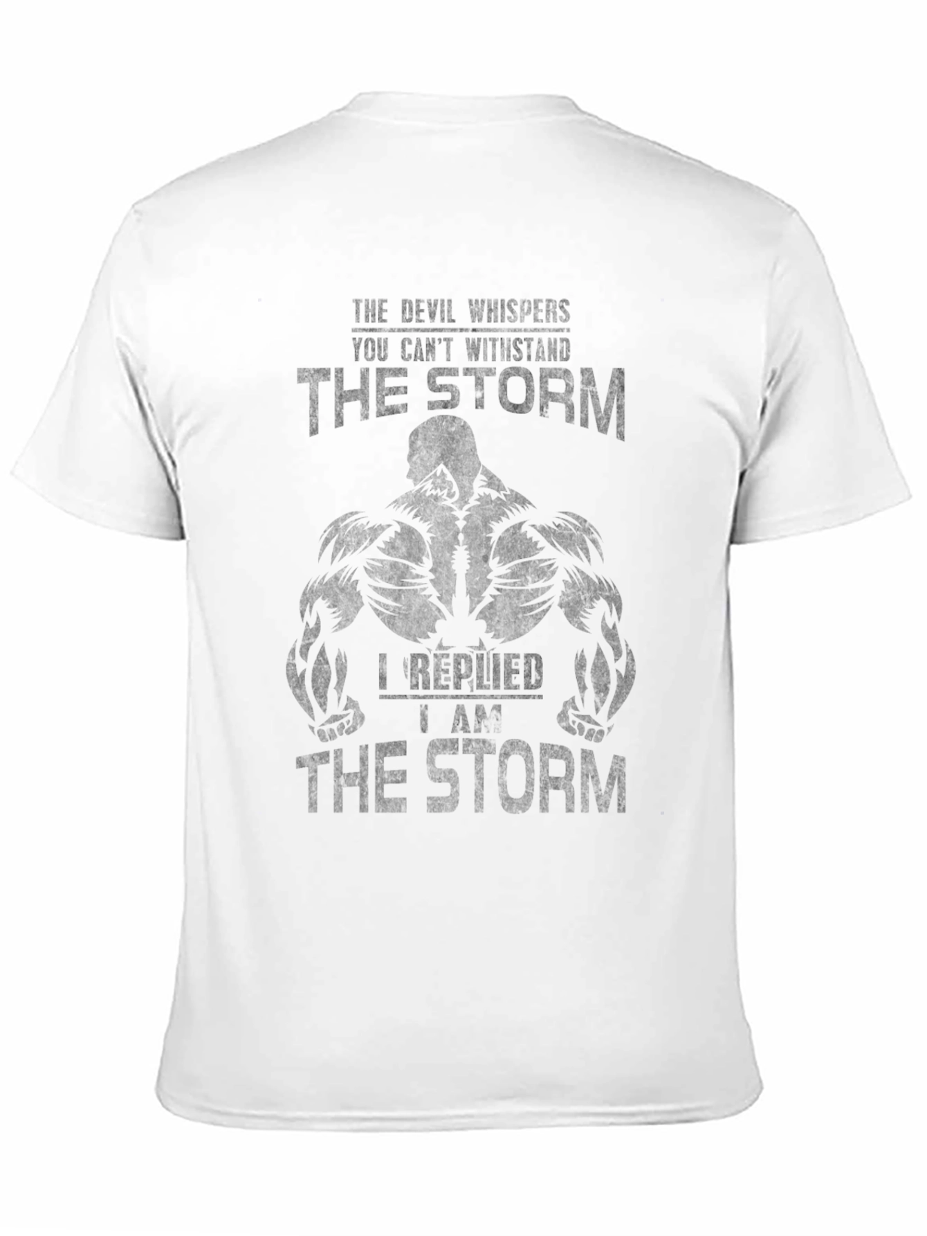 Black The Storm Graphic Print T-Shirt view 11