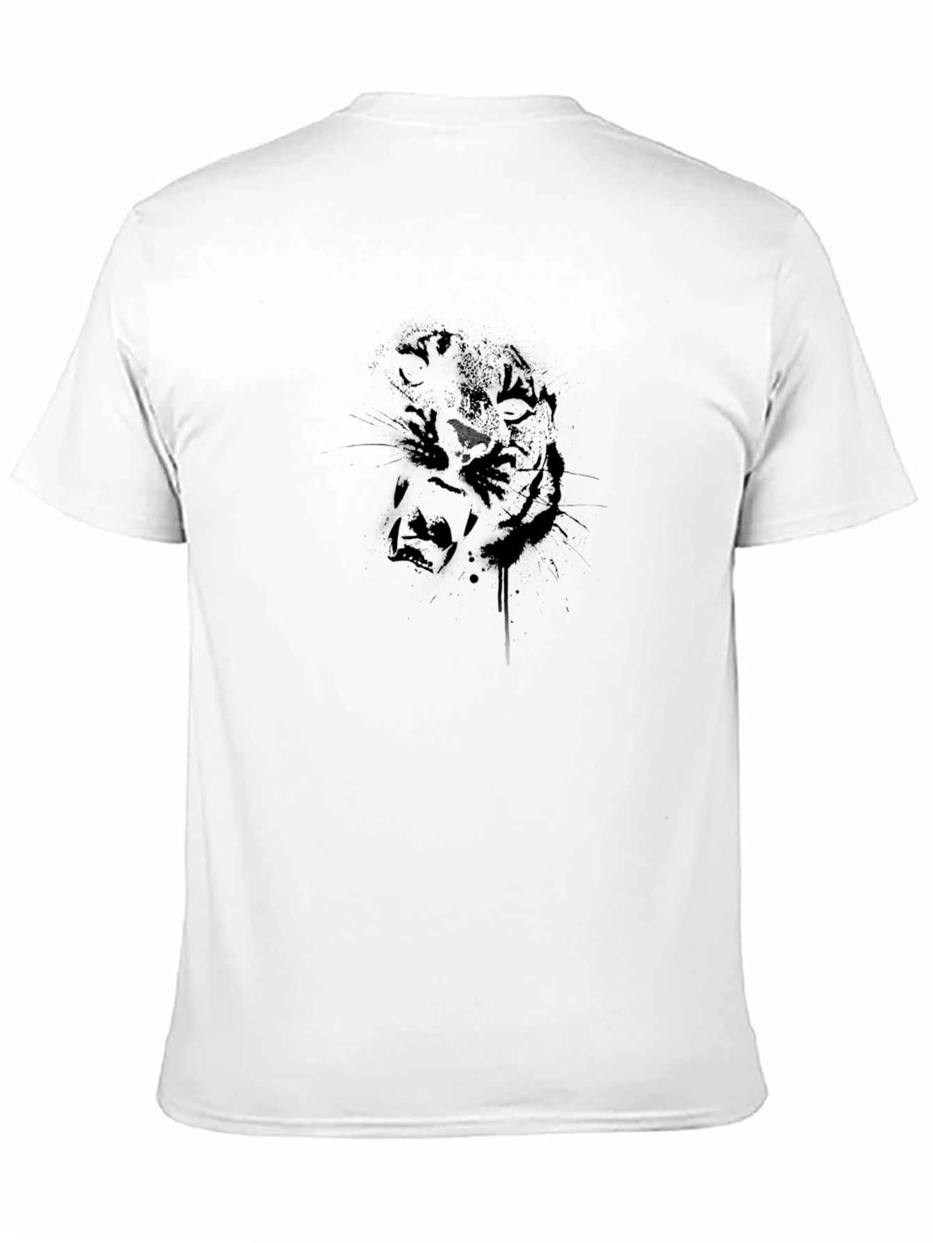 Black Black Tiger Graphic Tee - Stylish Men's T-Shirt view 11