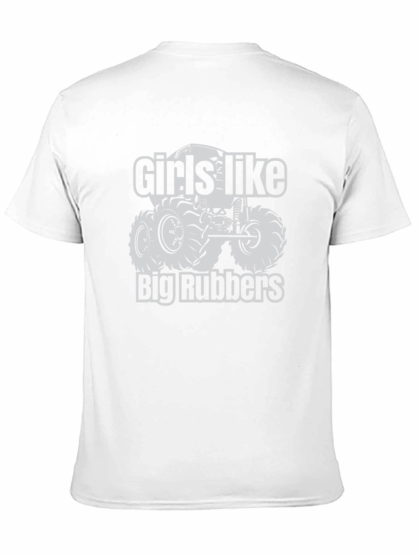 Black Girls Like Big Rubbers Monster Truck Graphic Tee view 11