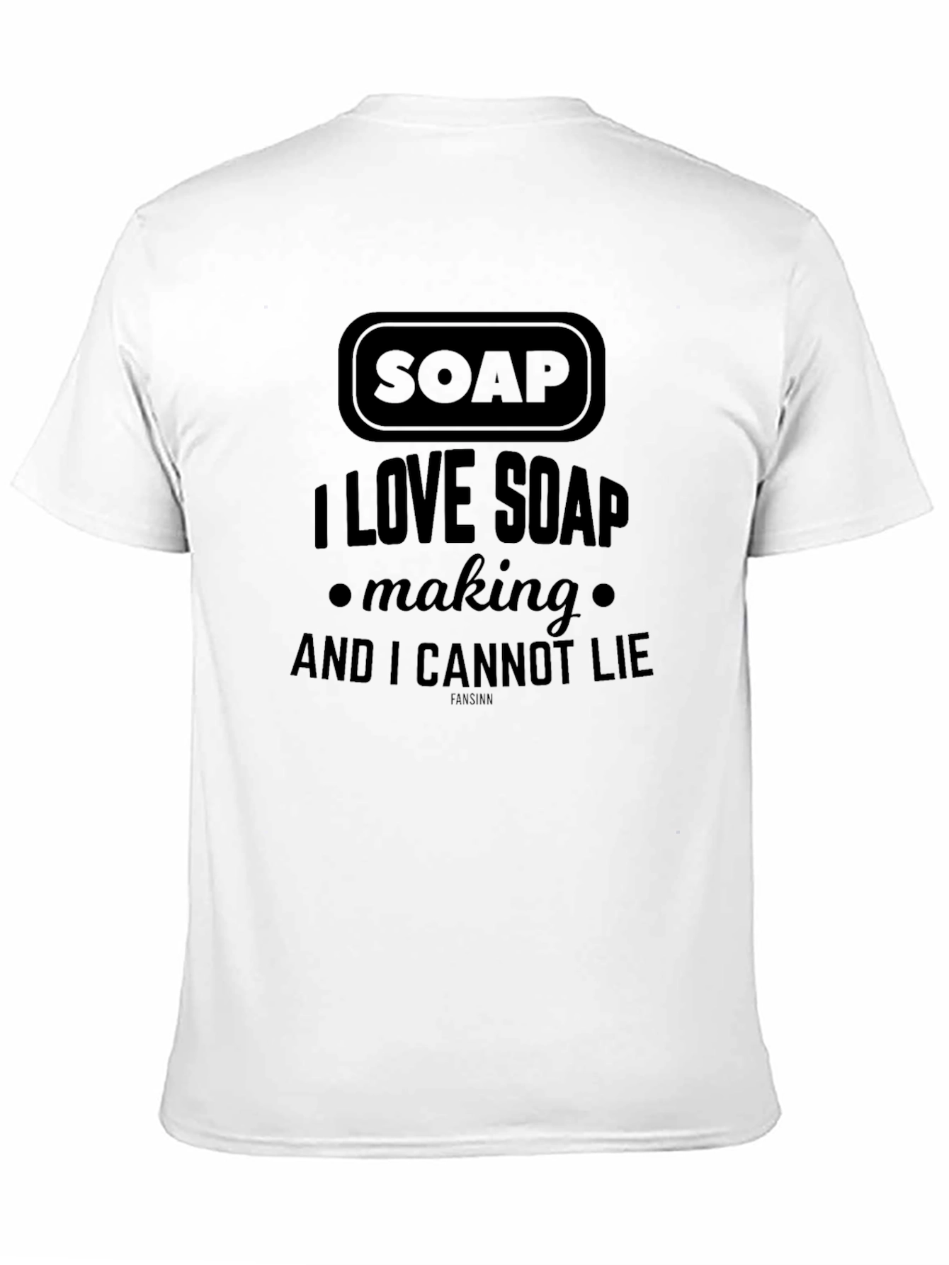 Black Funny Soap Making T-Shirt view 11
