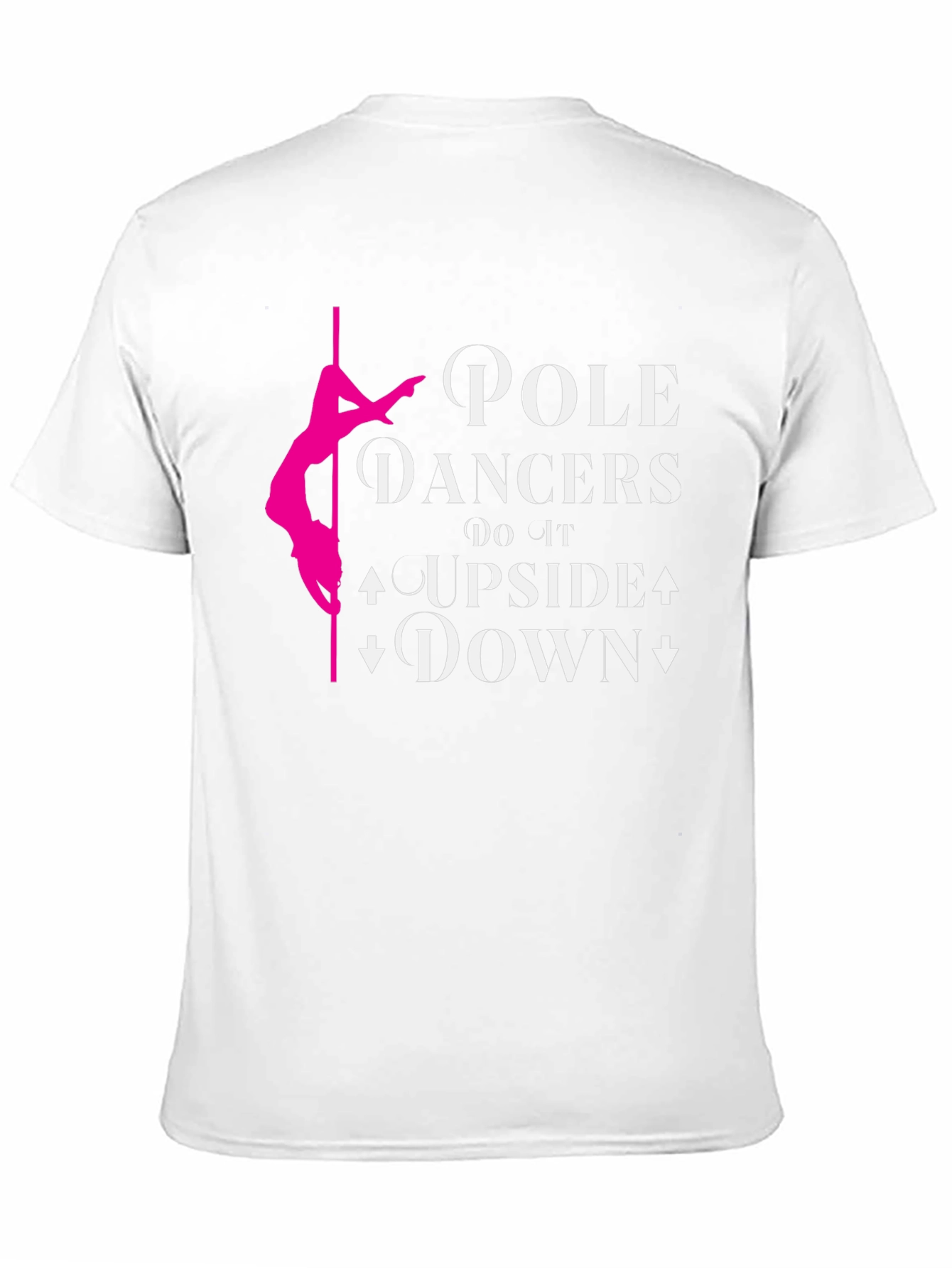 Black Pole Dancer T-Shirt: Upside Down Fun! view 11