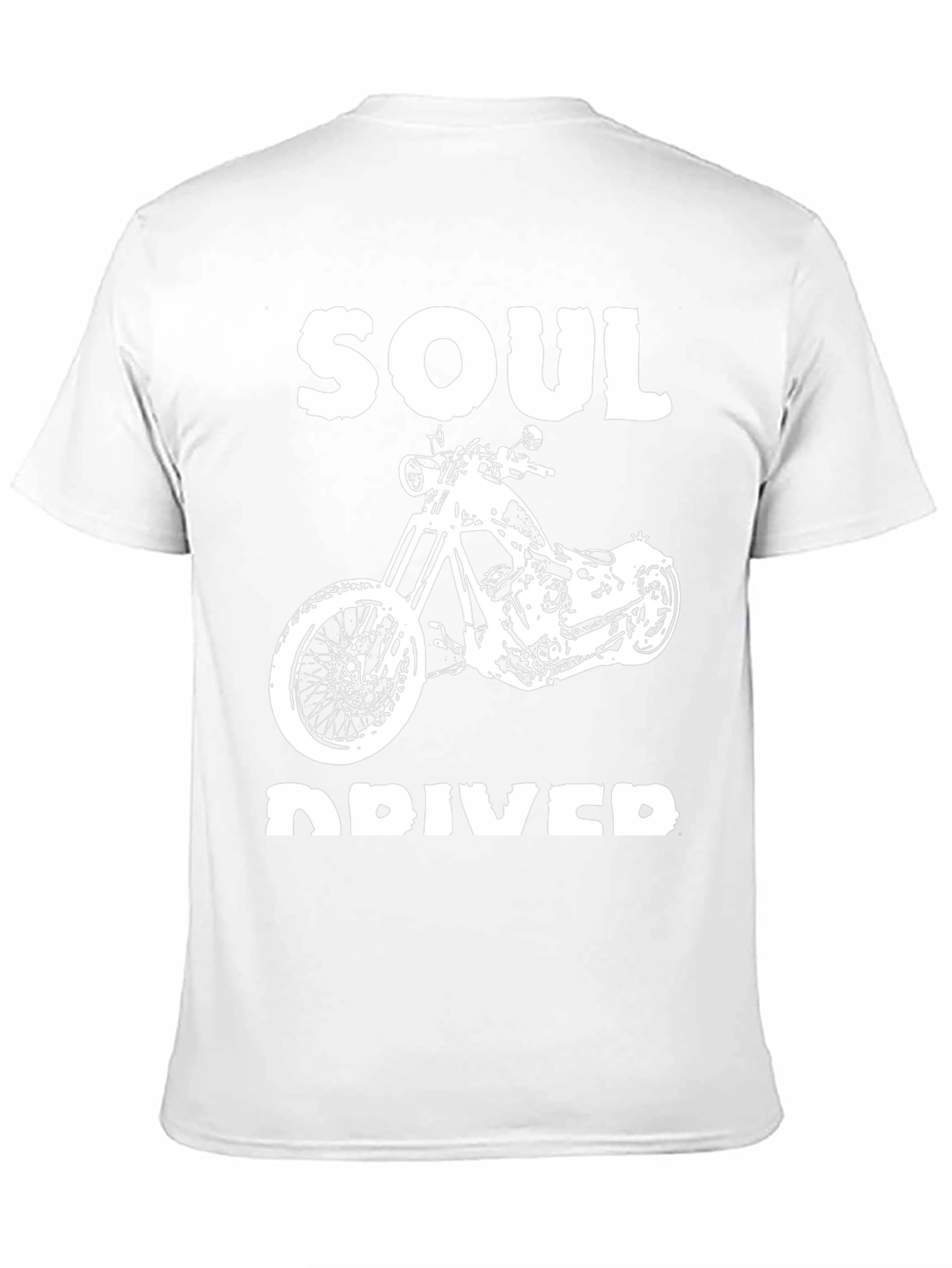 Black Soul Driver Motorcycle Graphic T-Shirt - Black view 11