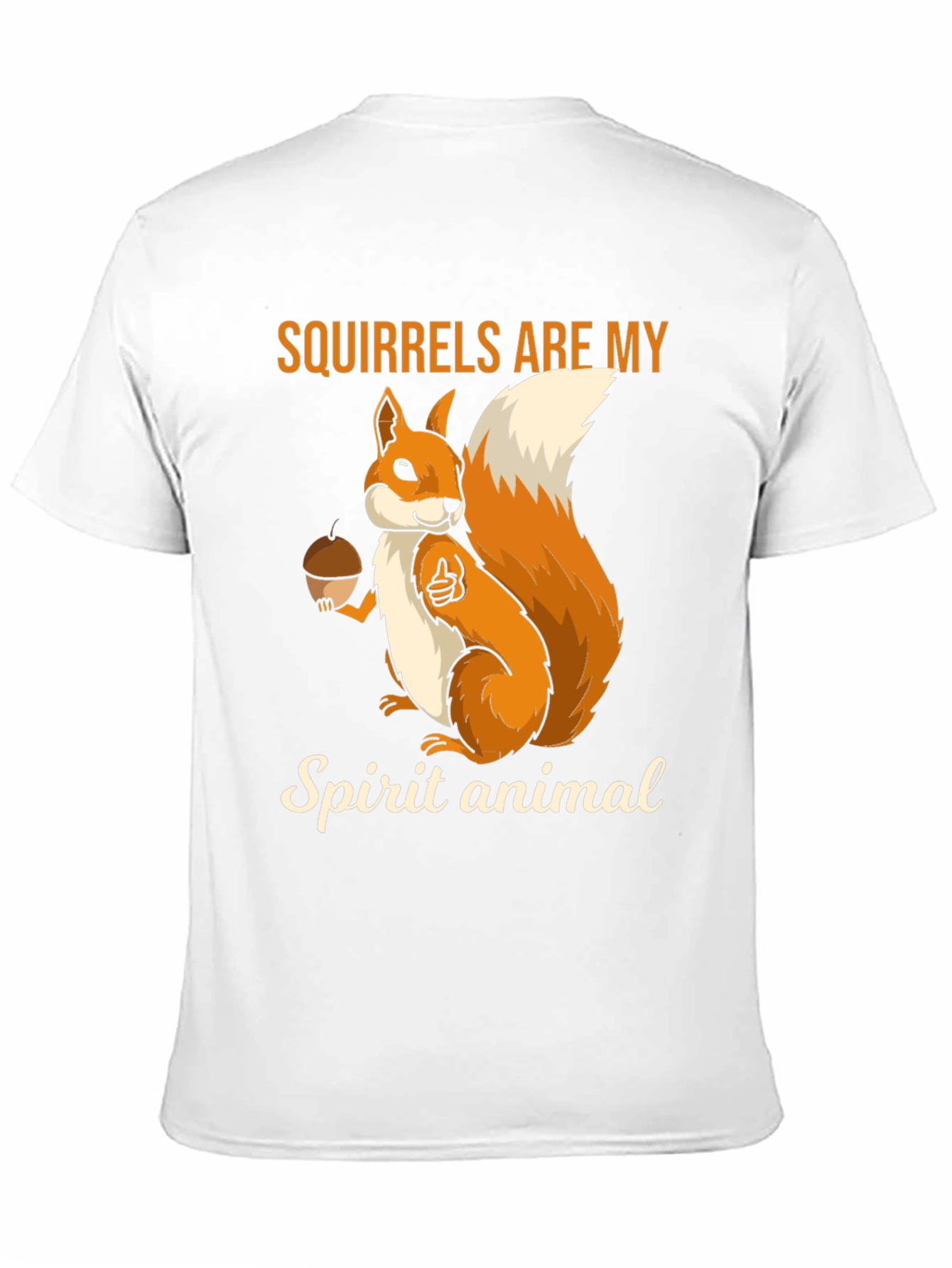Black Squirrel Spirit Animal T-Shirt - Cute Novelty Tee view 11