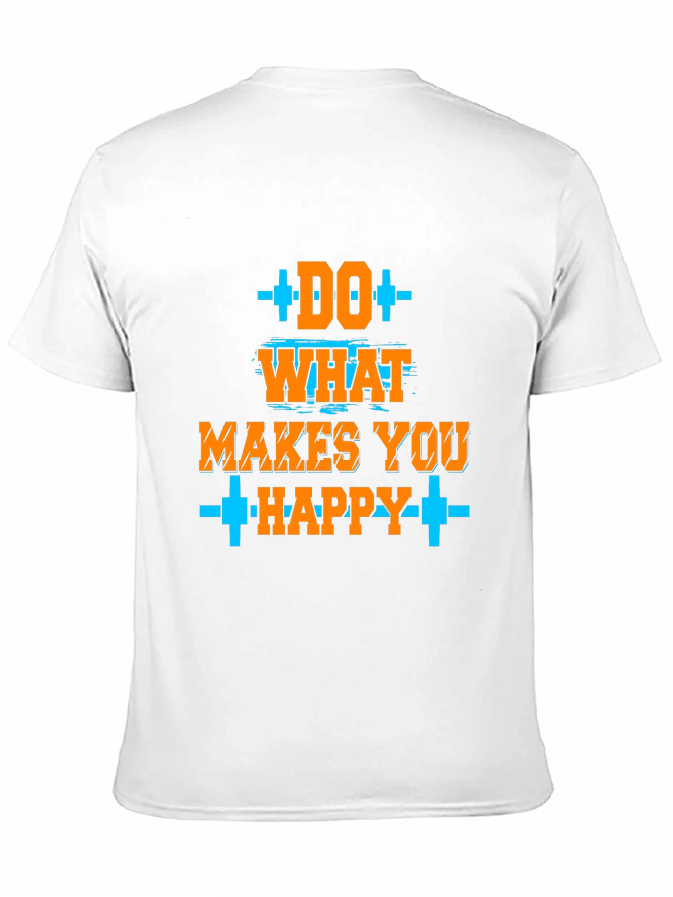 Black Do What Makes You Happy Graphic T-Shirt view 11