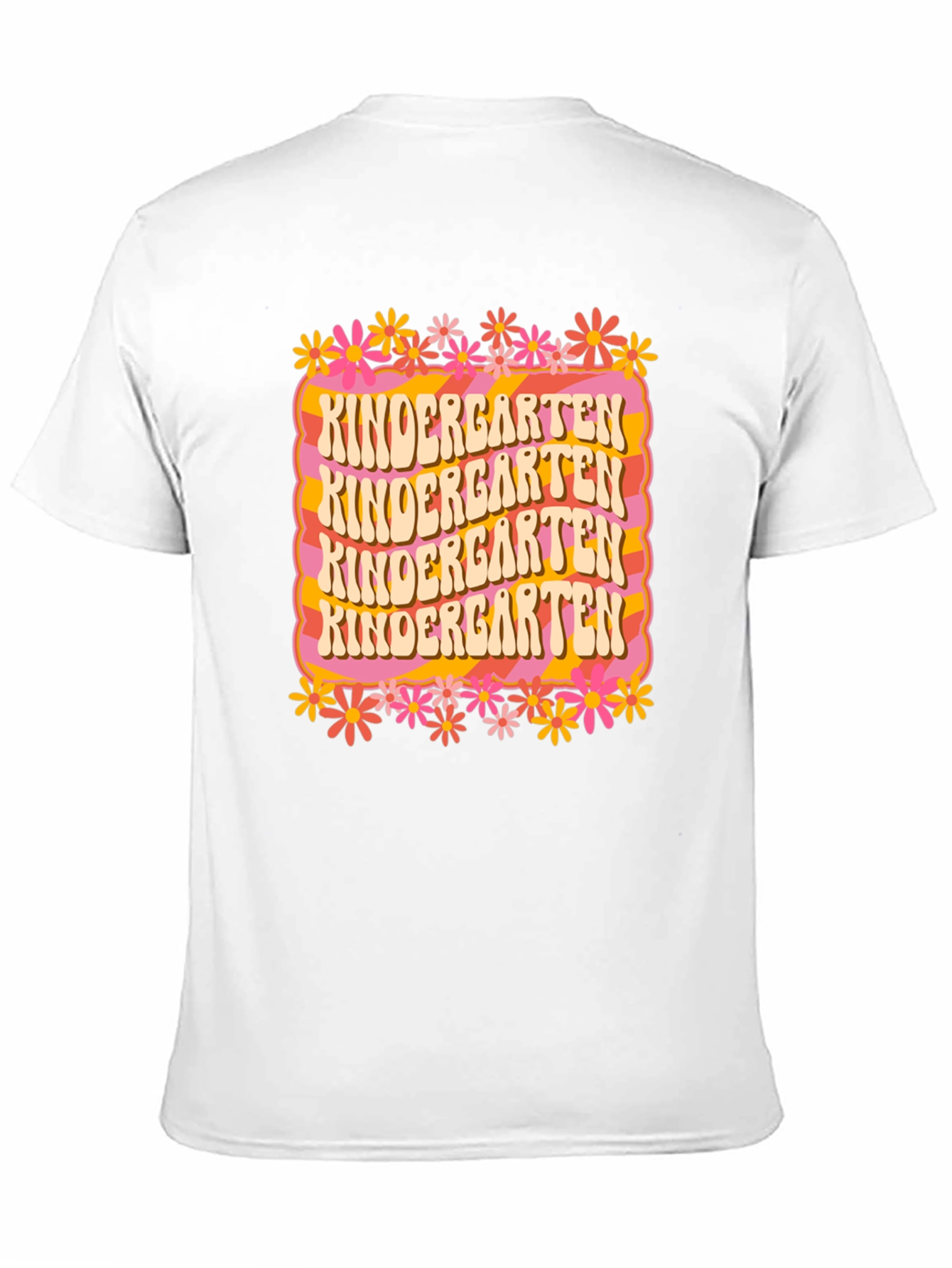 Kindergarten Teacher Retro Graphic T-Shirt - 11