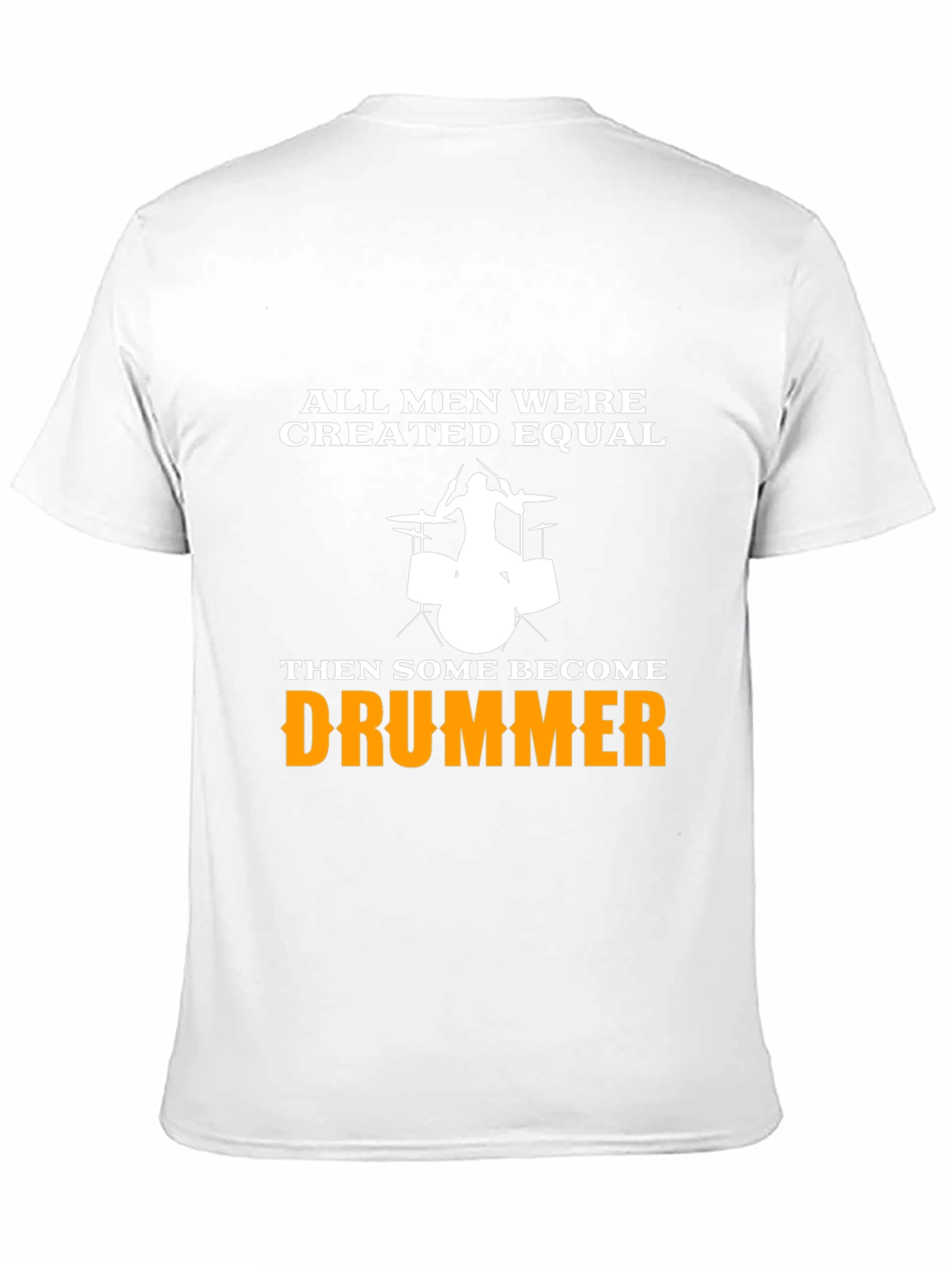 Black Drummer T-Shirt: All Men Created Equal Graphic Tee view 11