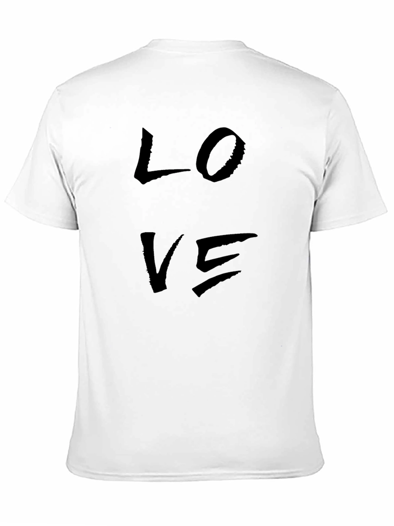 Black Love Graphic Print Tee - Men's Casual Short Sleeve T-Shirt view 11