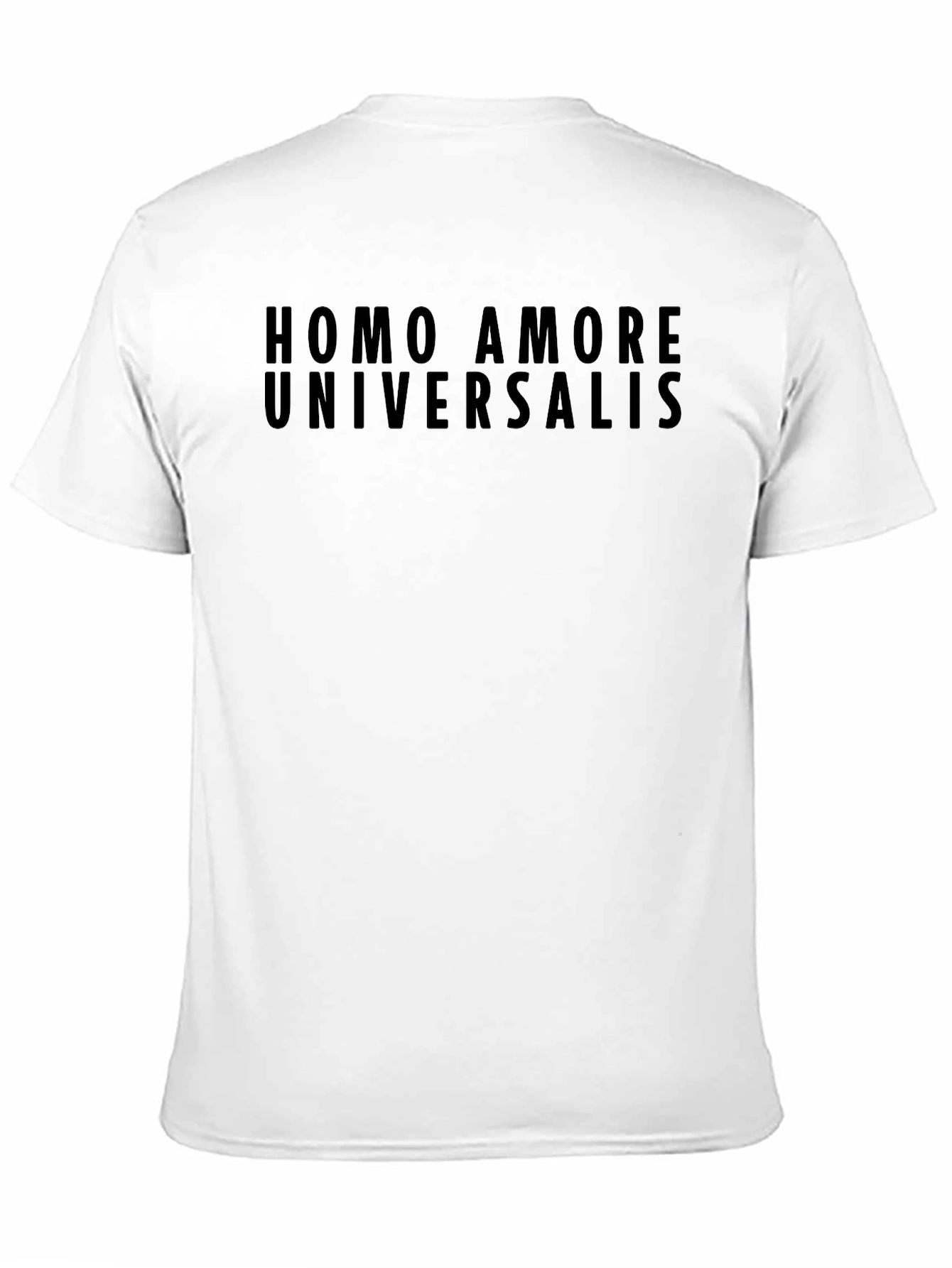 Black Homo Amore Universalis Black T-Shirt view 11