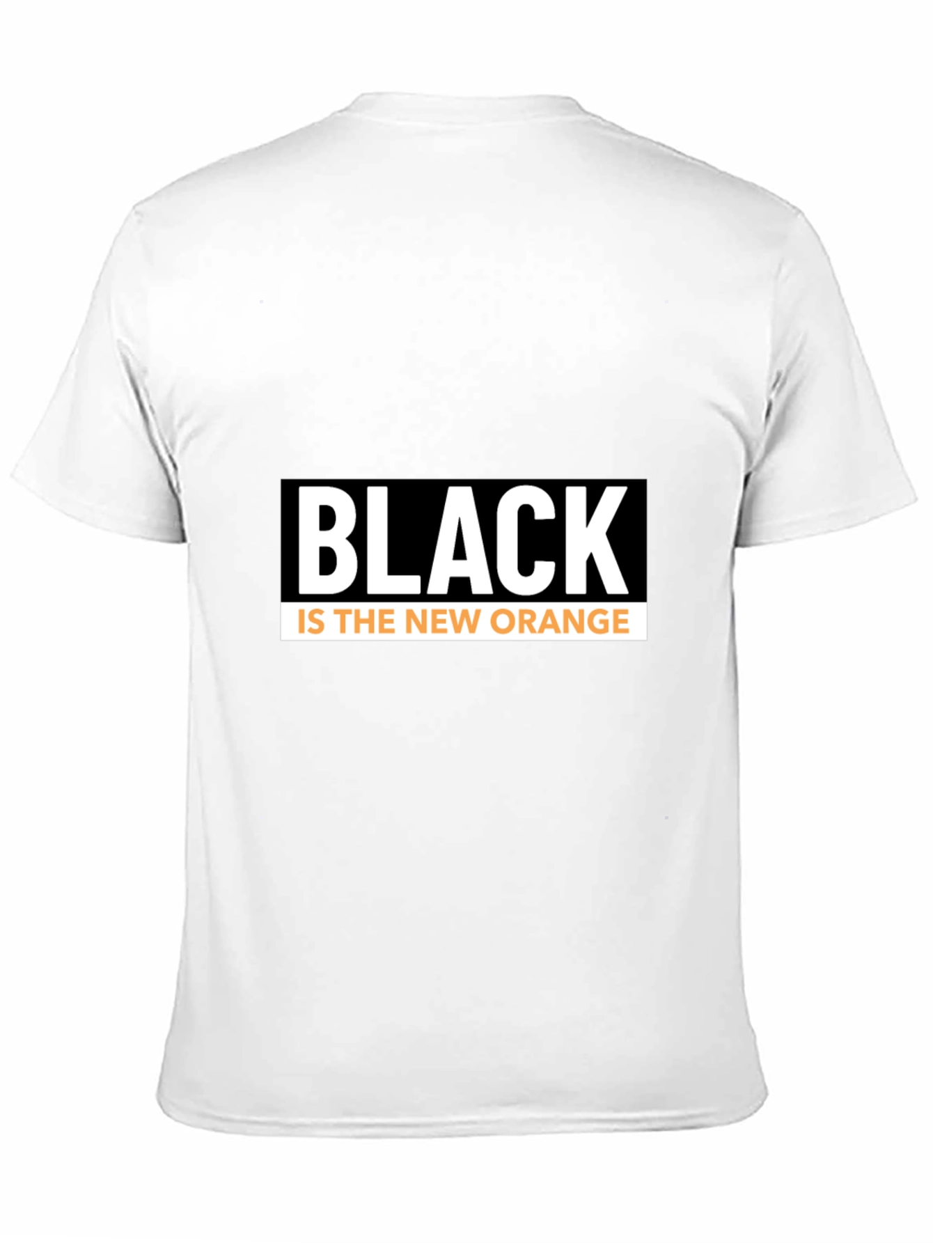Black Black is the New Orange Graphic Tee view 11