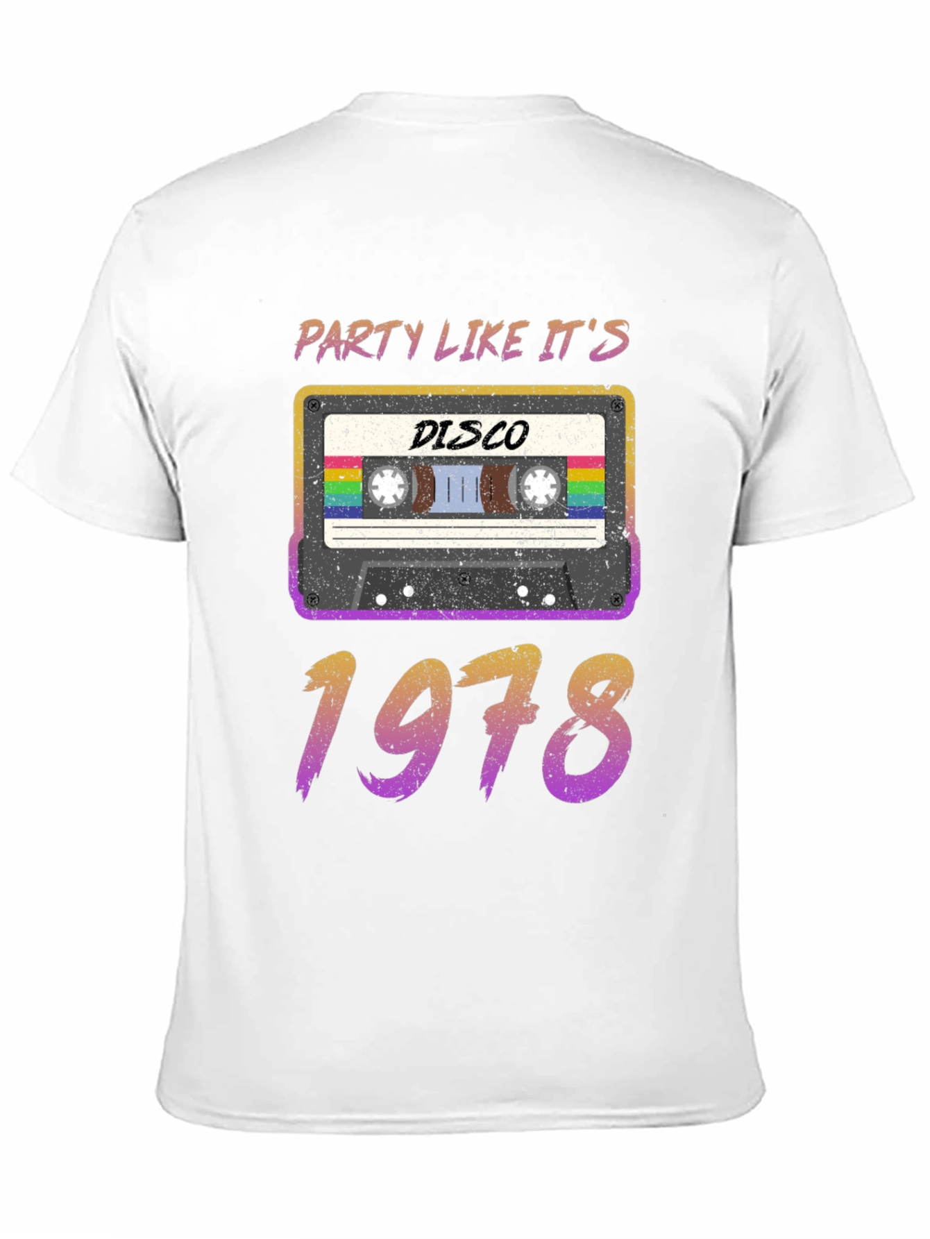 Black Party Like It's 1978 Disco T-Shirt view 11