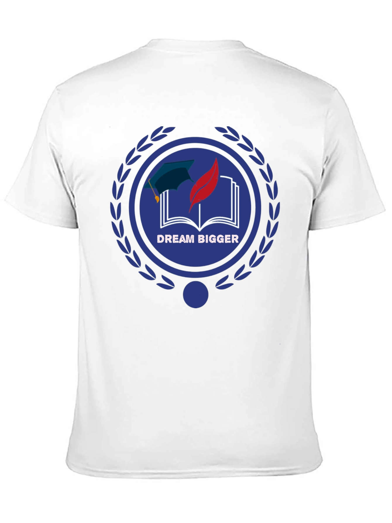 Black Dream Bigger Graphic Tee - Black Cotton T-Shirt view 11