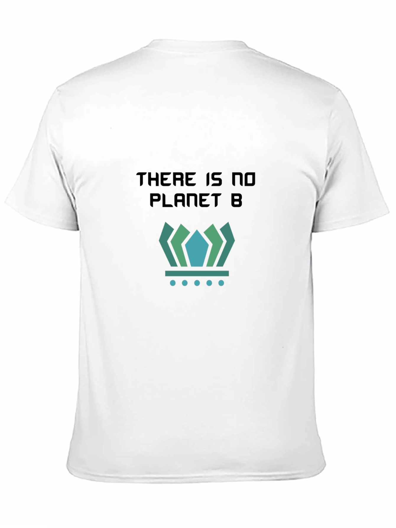 Black There is No Planet B Black Graphic Tee view 11