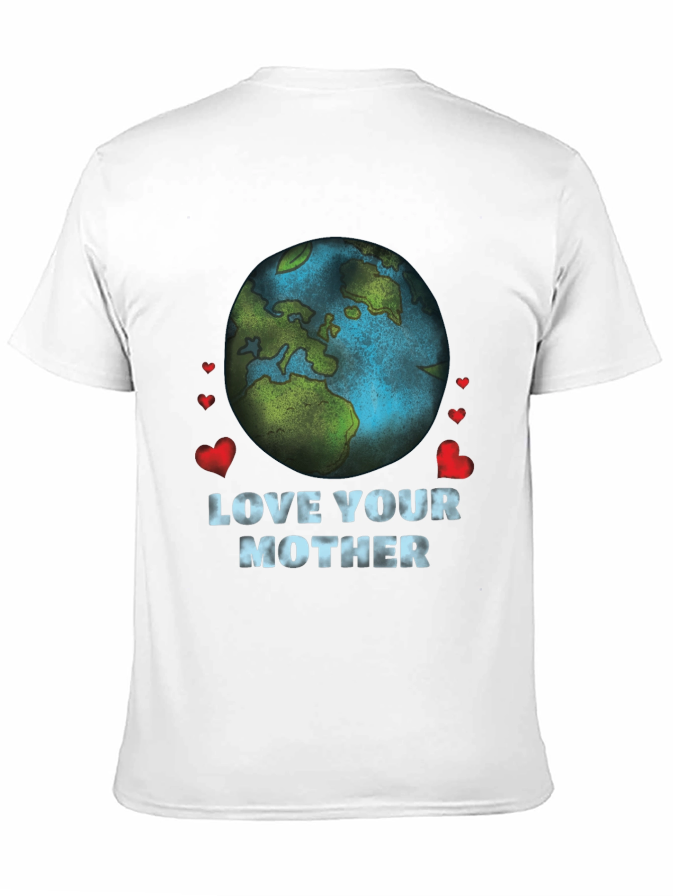 Black Love Your Mother Earth T-Shirt view 11