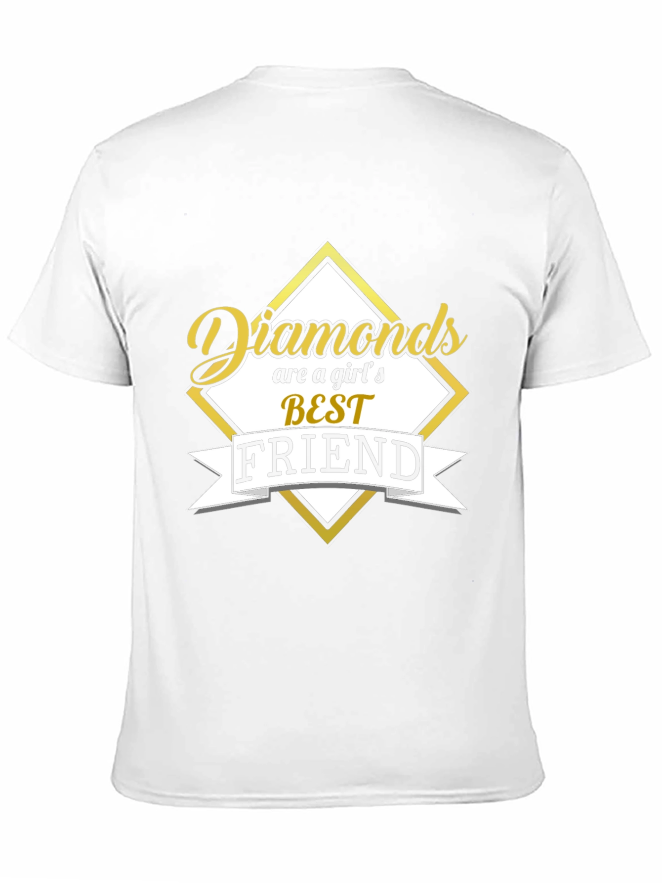 Black Diamonds Are a Girl's Best Friend Black Graphic Tee view 11