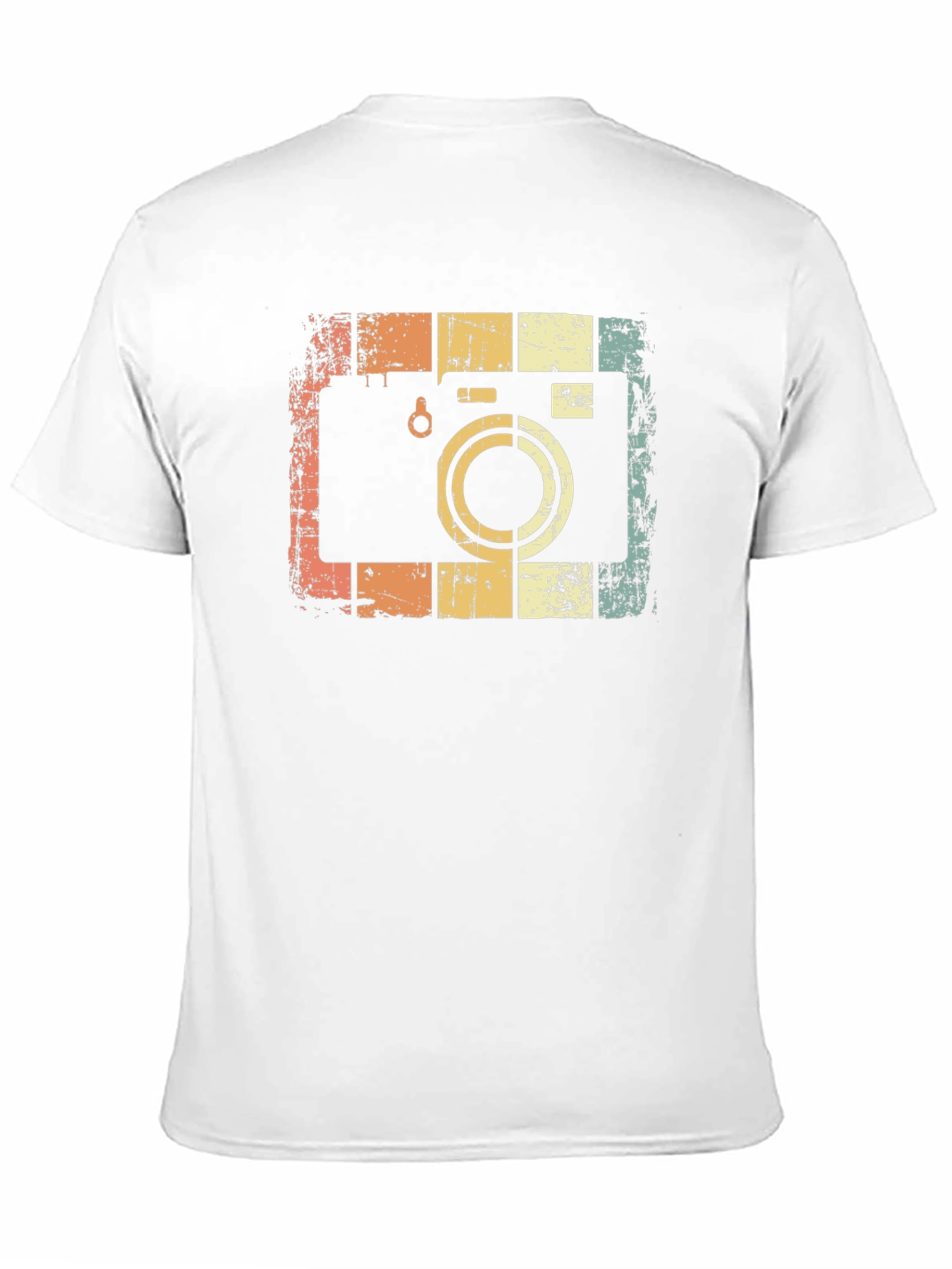 Black Retro Camera Graphic T-Shirt - Vintage Style Tee view 11