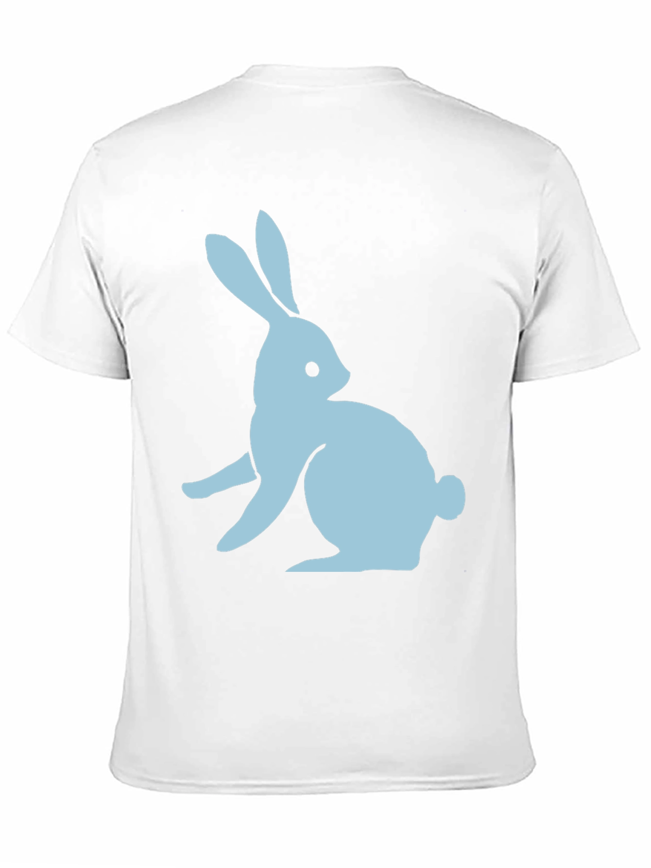 Black Bunny Graphic Tee - Soft Cotton Casual Wear view 11
