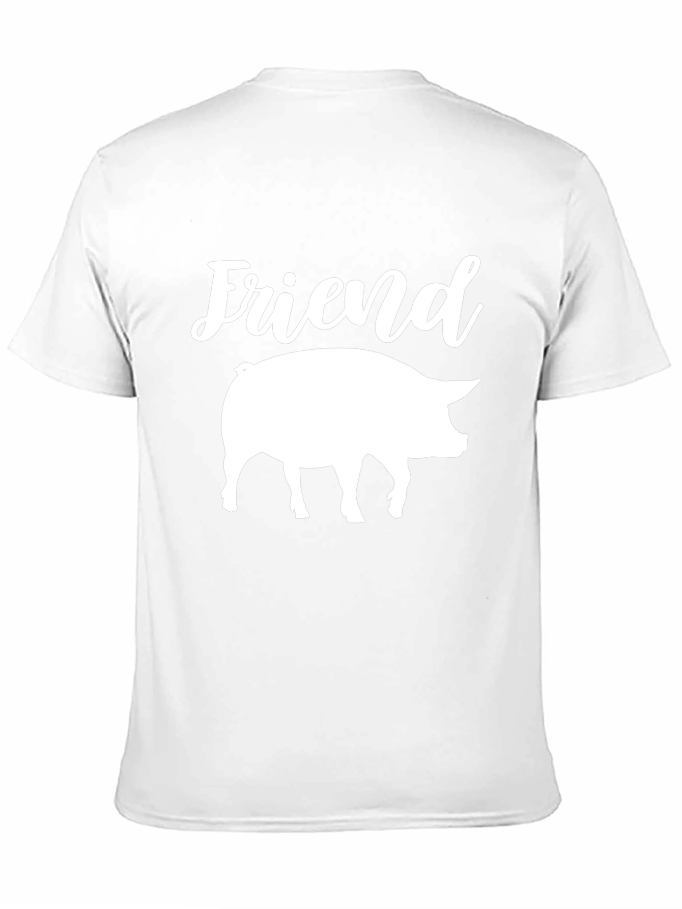 Black Pig Friend Graphic T-Shirt view 11