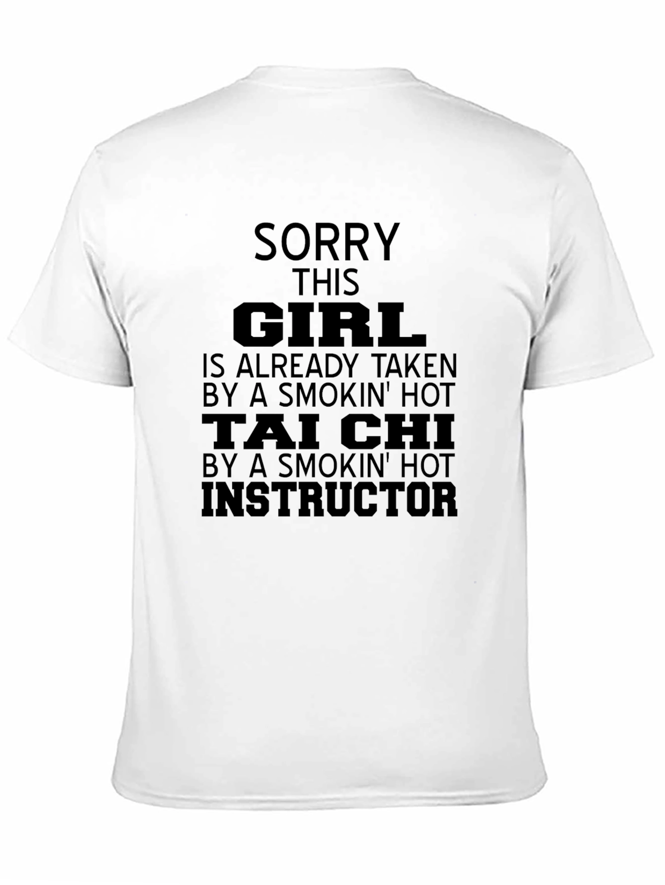 Black Smokin' Hot Tai Chi Instructor T-Shirt - Funny Graphic Tee view 11