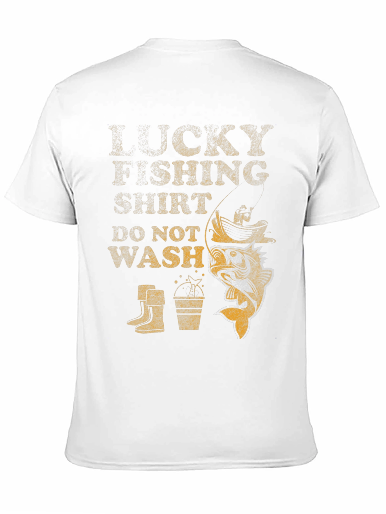 Lucky Fishing Shirt - Funny Fisherman Tee - 11