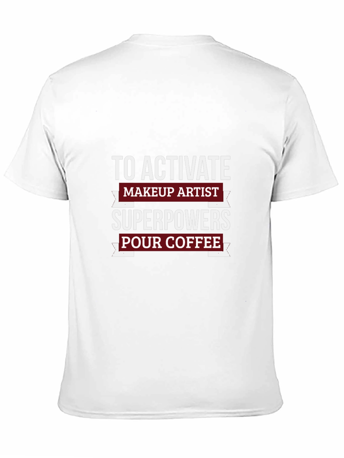 Black Makeup Artist Superpowers T-Shirt - Coffee Lover Tee view 11