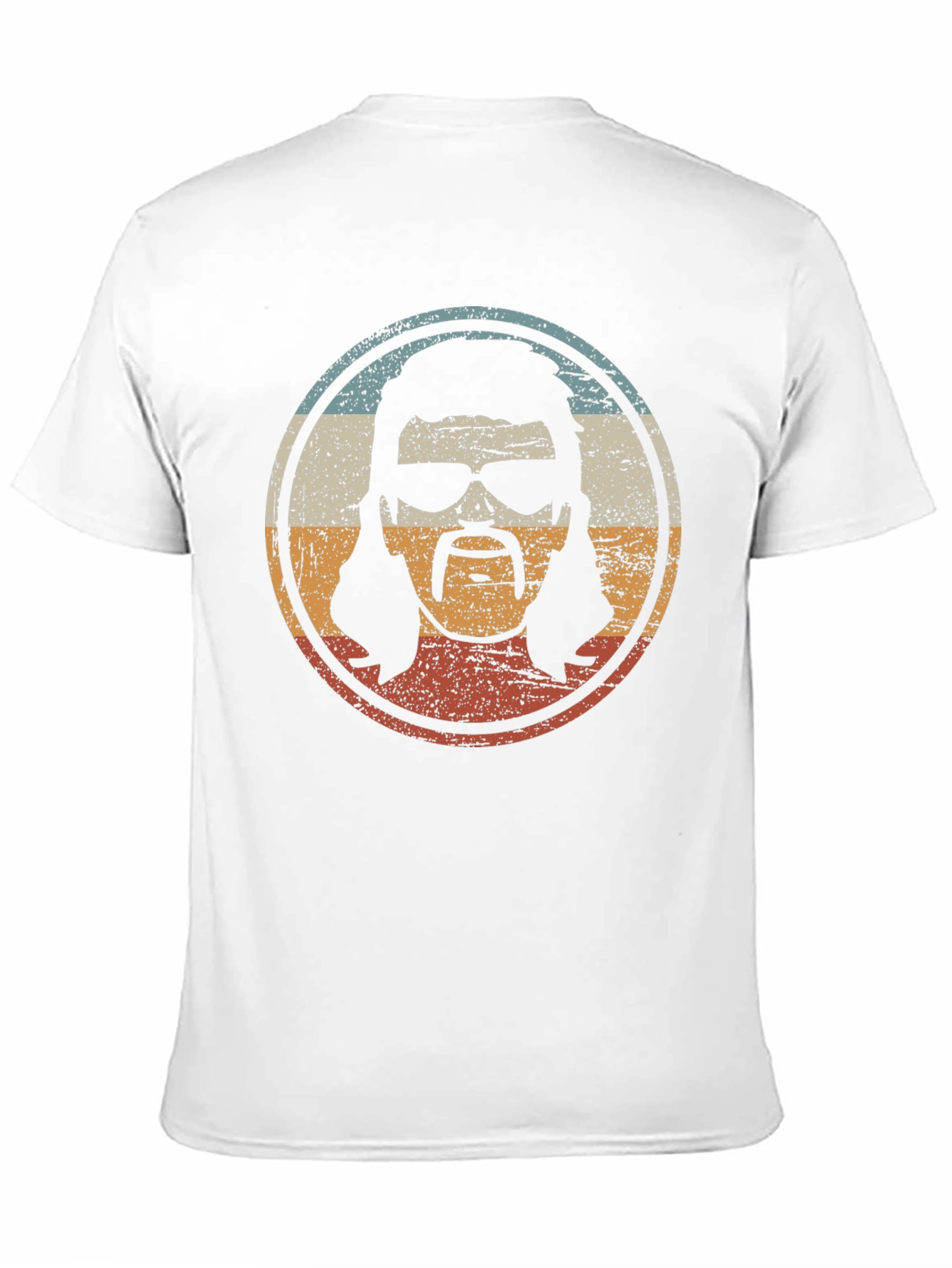 Black Retro Mullet T-Shirt - Vintage Style Tee view 11