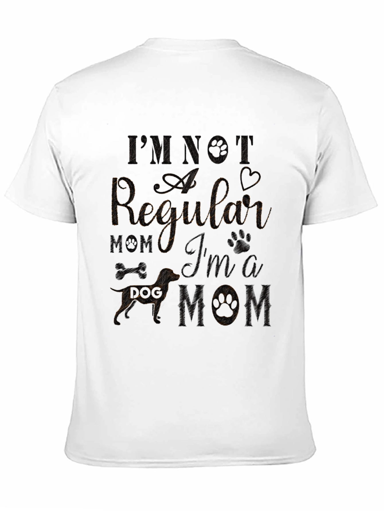 Black Dachshund Mom T-Shirt - Unique Dog Lover Apparel view 11
