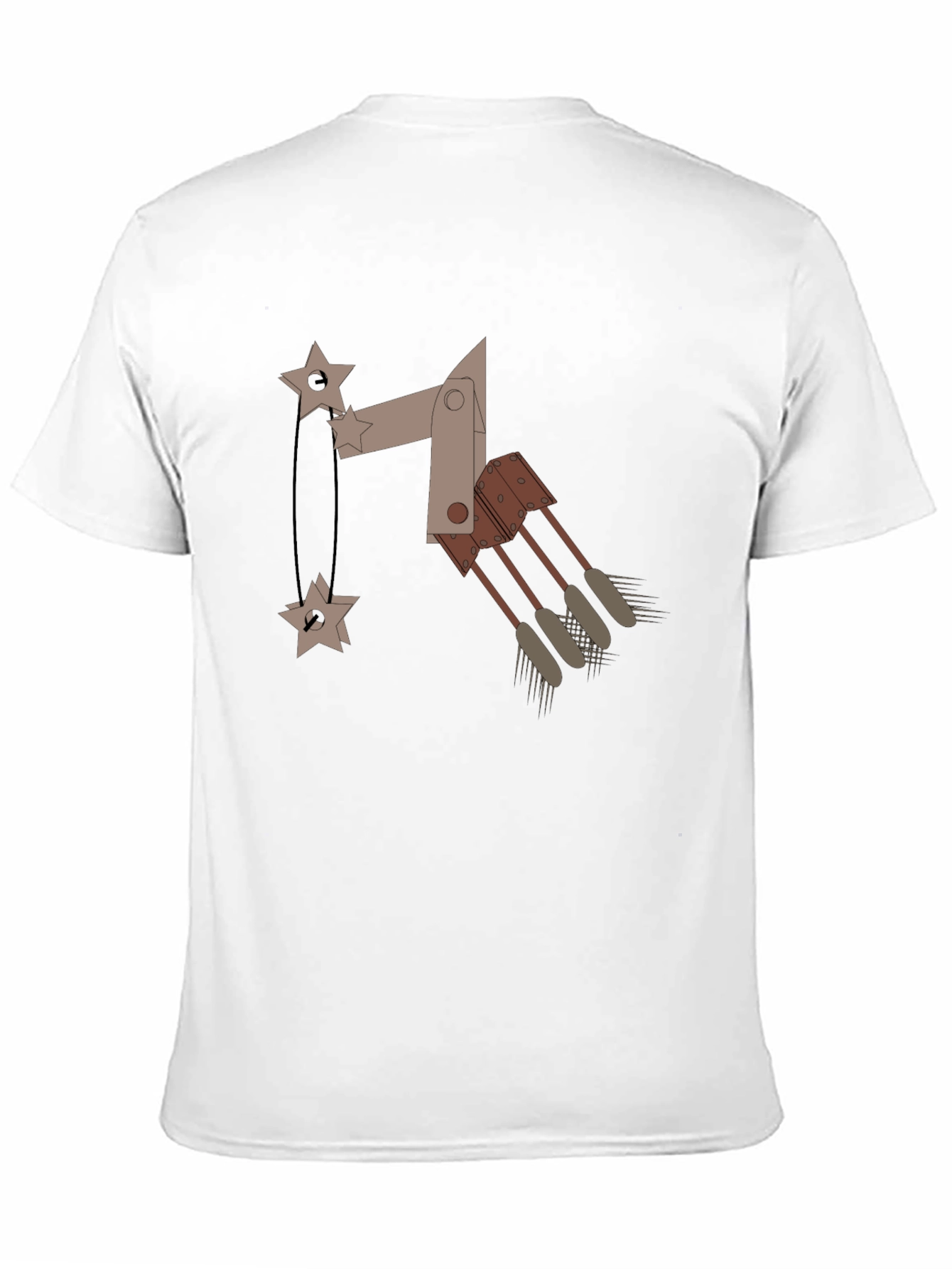 Black Retro Arcade Inspired Graphic T-Shirt - Black view 11