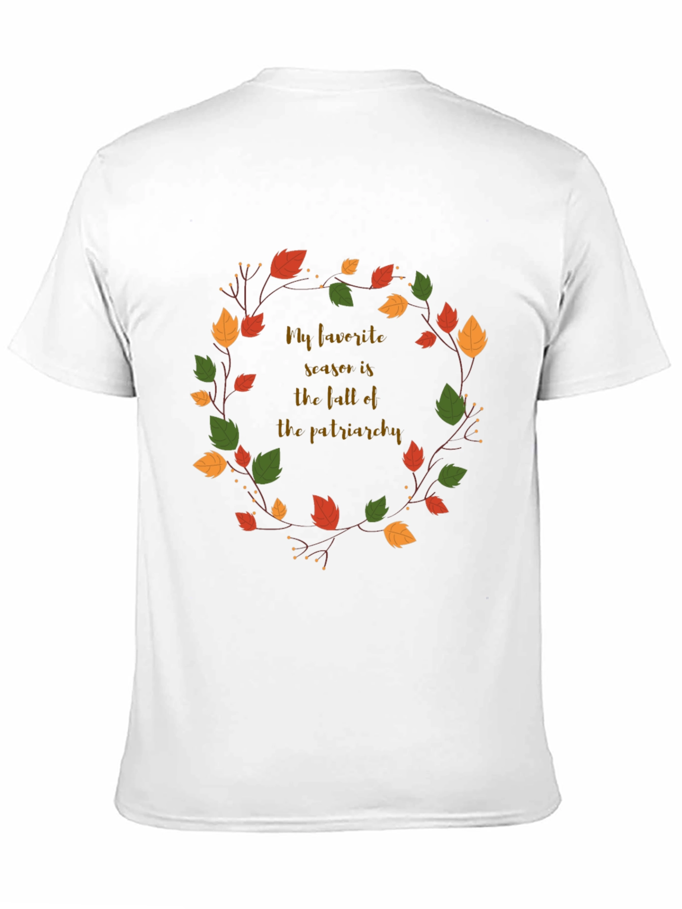 Black Fall of Patriarchy Graphic Tee view 11