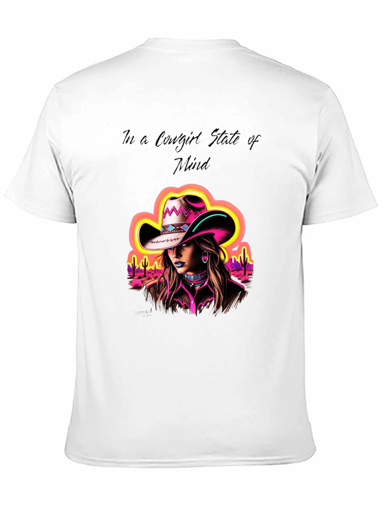 Cowgirl State of Mind Graphic Tee - 11