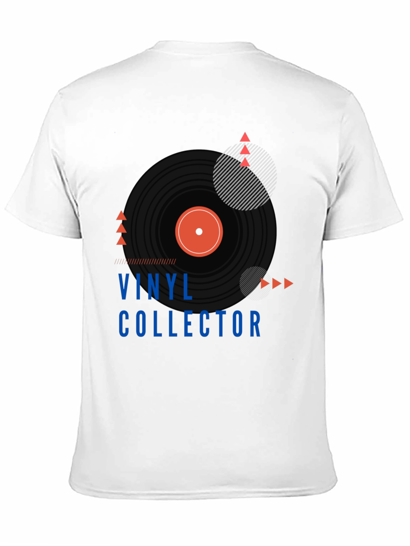 Black Vinyl Collector Graphic Tee - Stylish Music Lover T-Shirt view 11