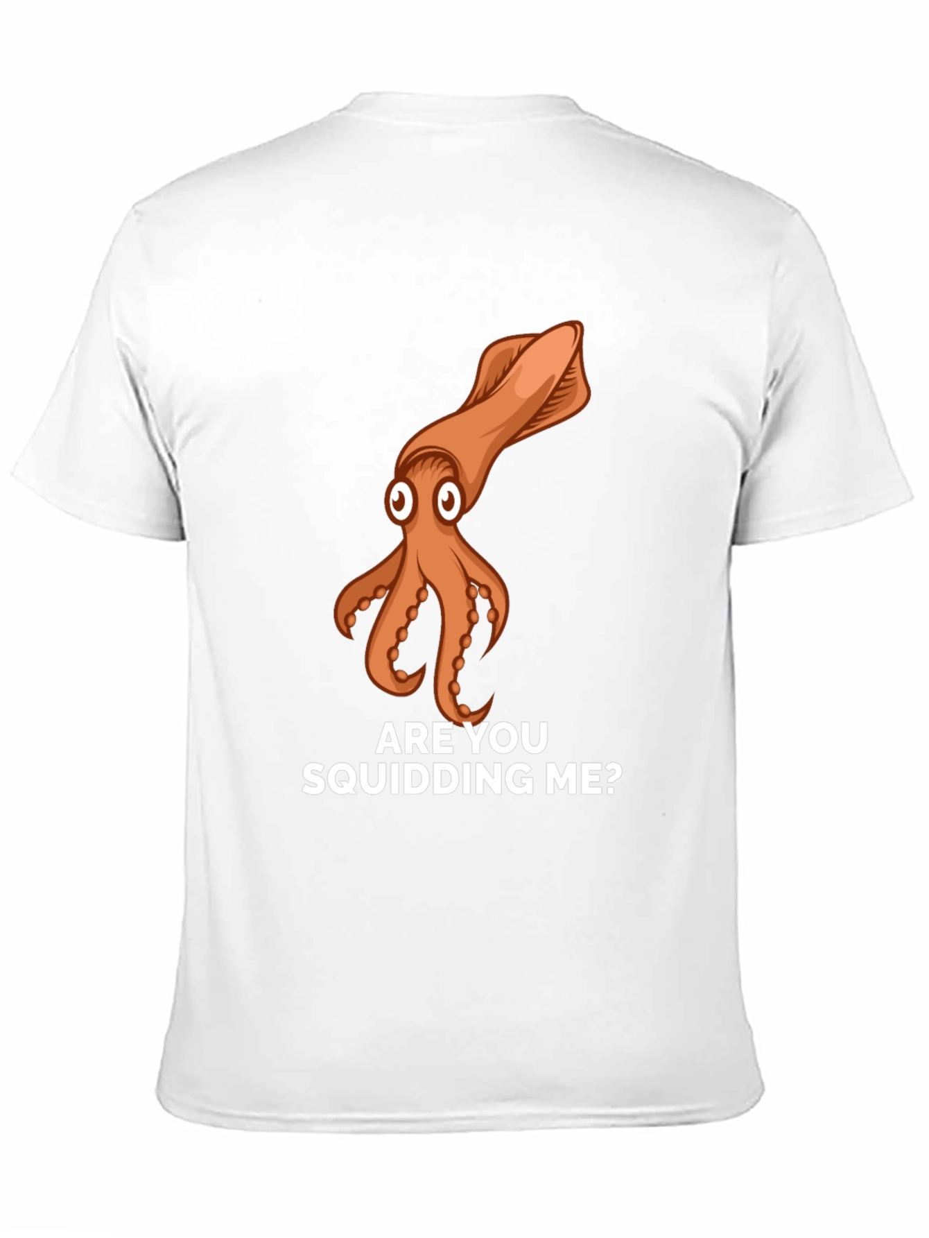 Black Are You Squidding Me? Graphic T-Shirt view 11