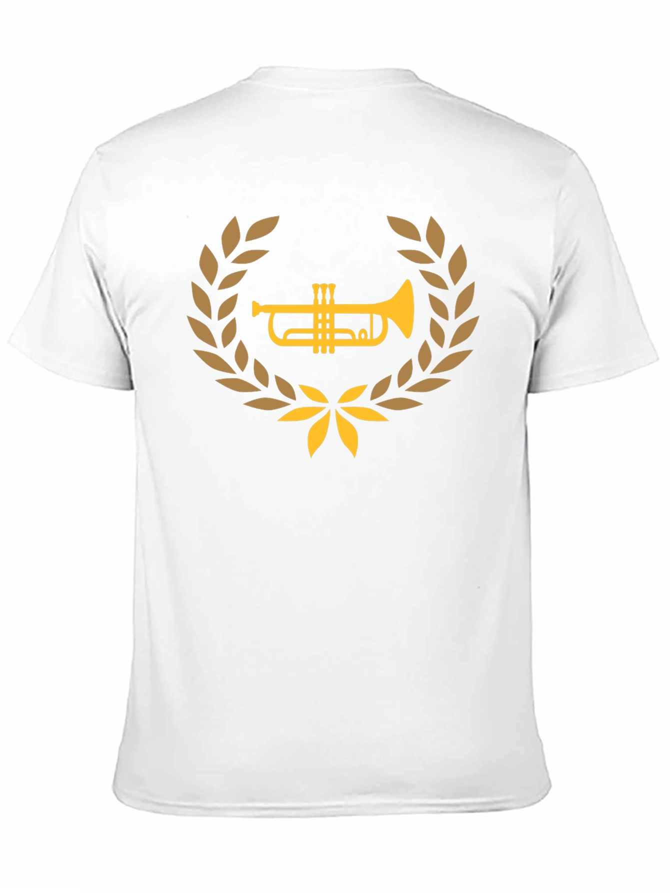 Black Trumpet Laurel Wreath Graphic Tee - Black view 11